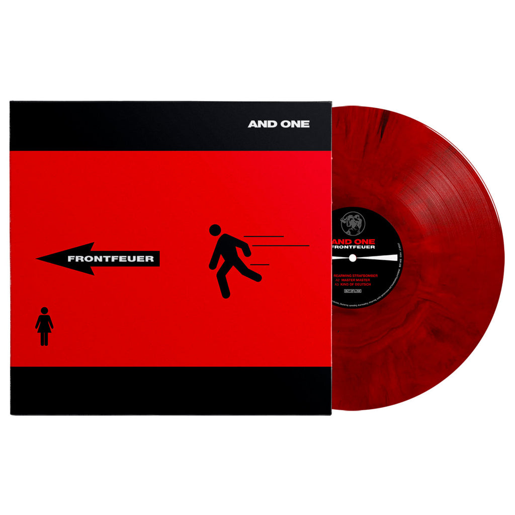 And One - Frontfeuer / Vinyl LP on Red / Black Marbled