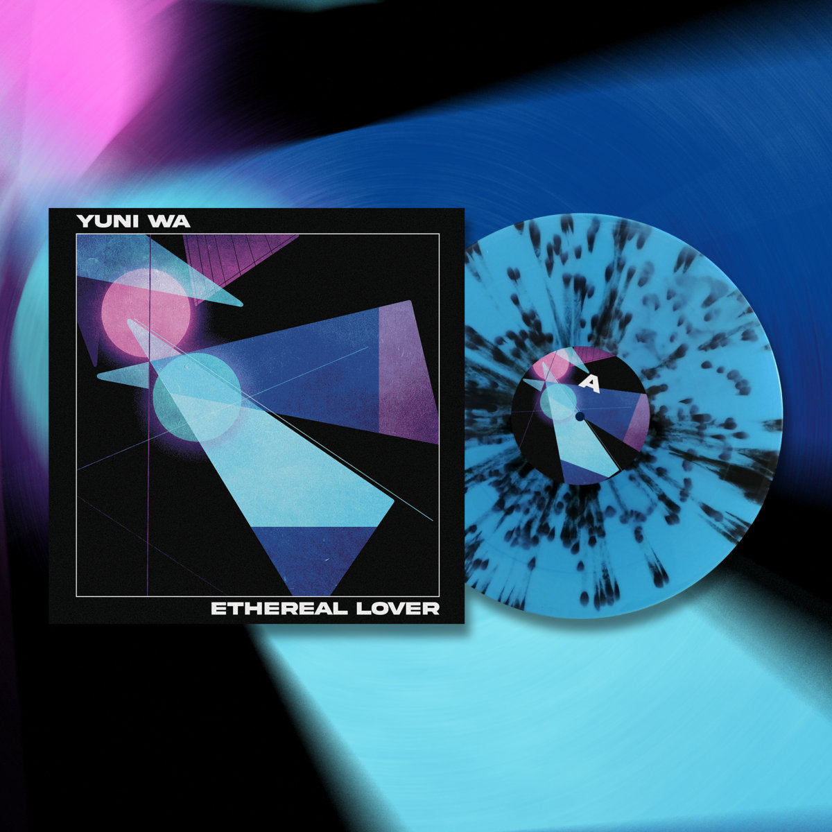 Yuni Wa - Ethereal Lover / Vinyl LP on COLORED retrowave synthwave