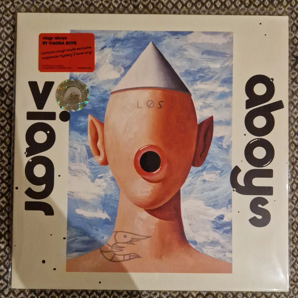 Viagra Boys ‎– Viagr Aboys / Vinyl LP on Transparent Pink / White + Bonus CD