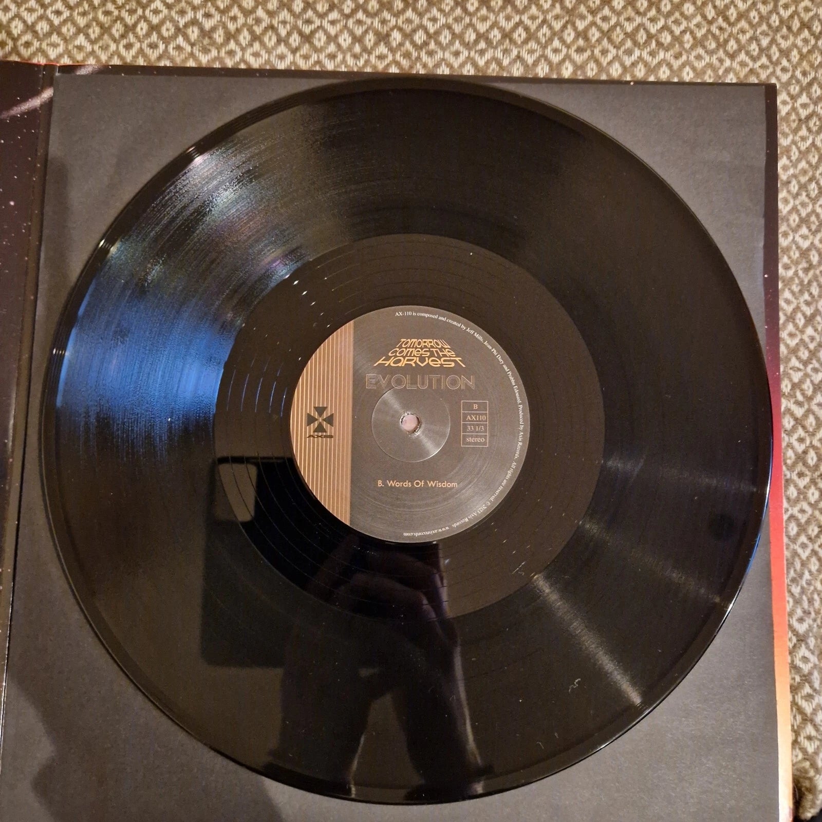 Tomorrow Comes The Harvest ‎– Evolution / Vinyl 2LP SIGNED (Jeff Mills)
