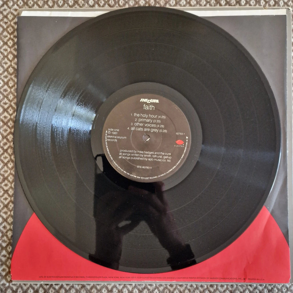 The Cure ‎– Faith / Vinyl LP (1988 US pressing)