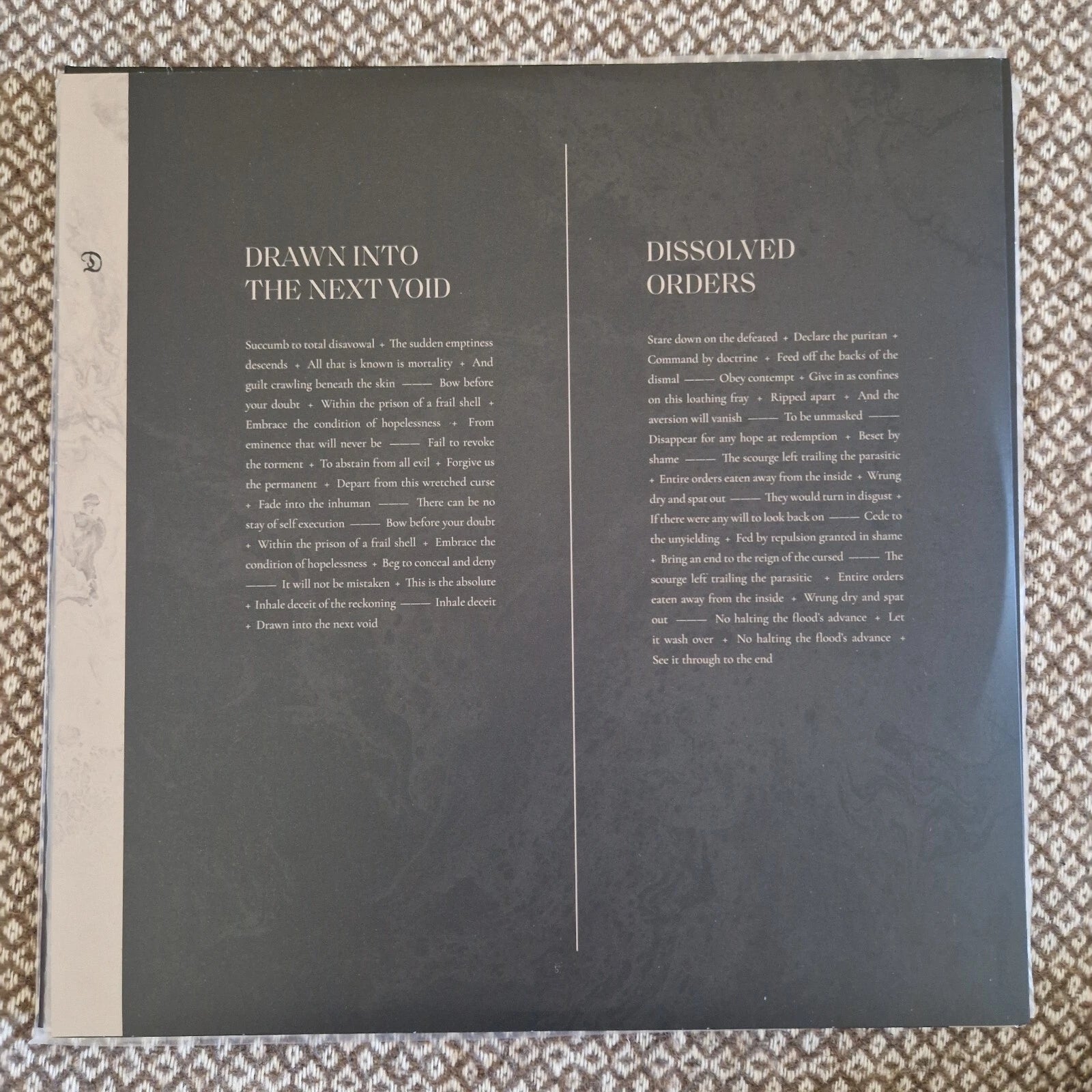 Ulcerate – Stare Into Death And Be Still / Vinyl 2xLP limited on Gold