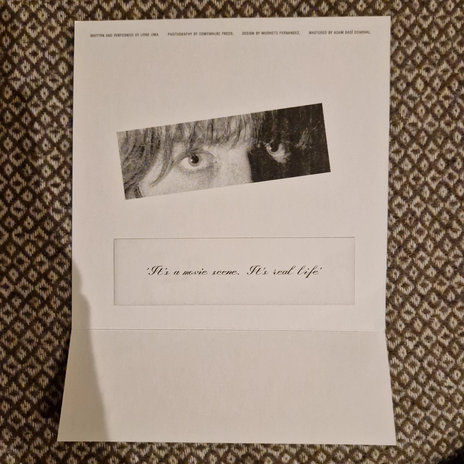 Ugnė Uma – Rage Love Strange Love / Someone Call Donna / Vinyl 7"
