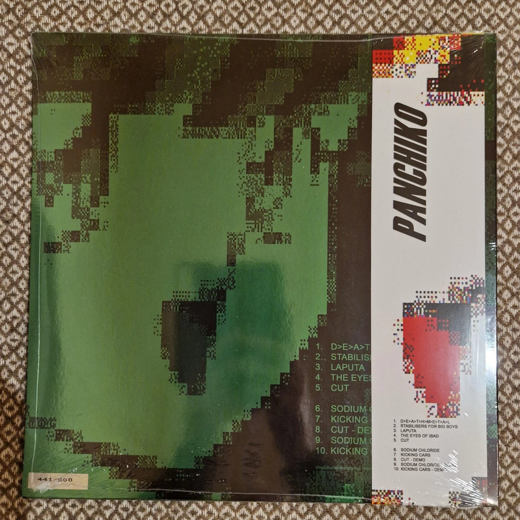 Panchiko – D E A T H M E T A L / Vinyl LP on Green, Red and Blue Splatter