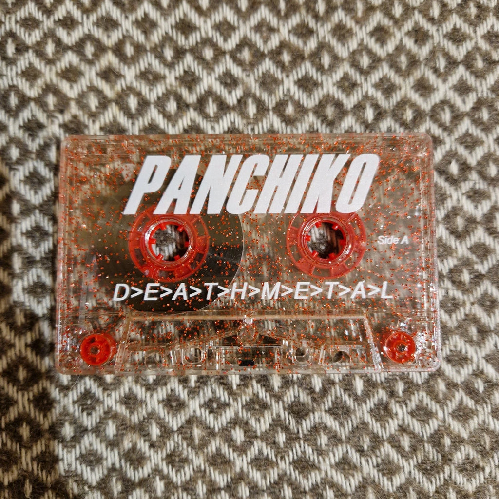 Panchiko ‎– D E A T H M E T A L (Deathmetal) / Cassette Album Red Glitter