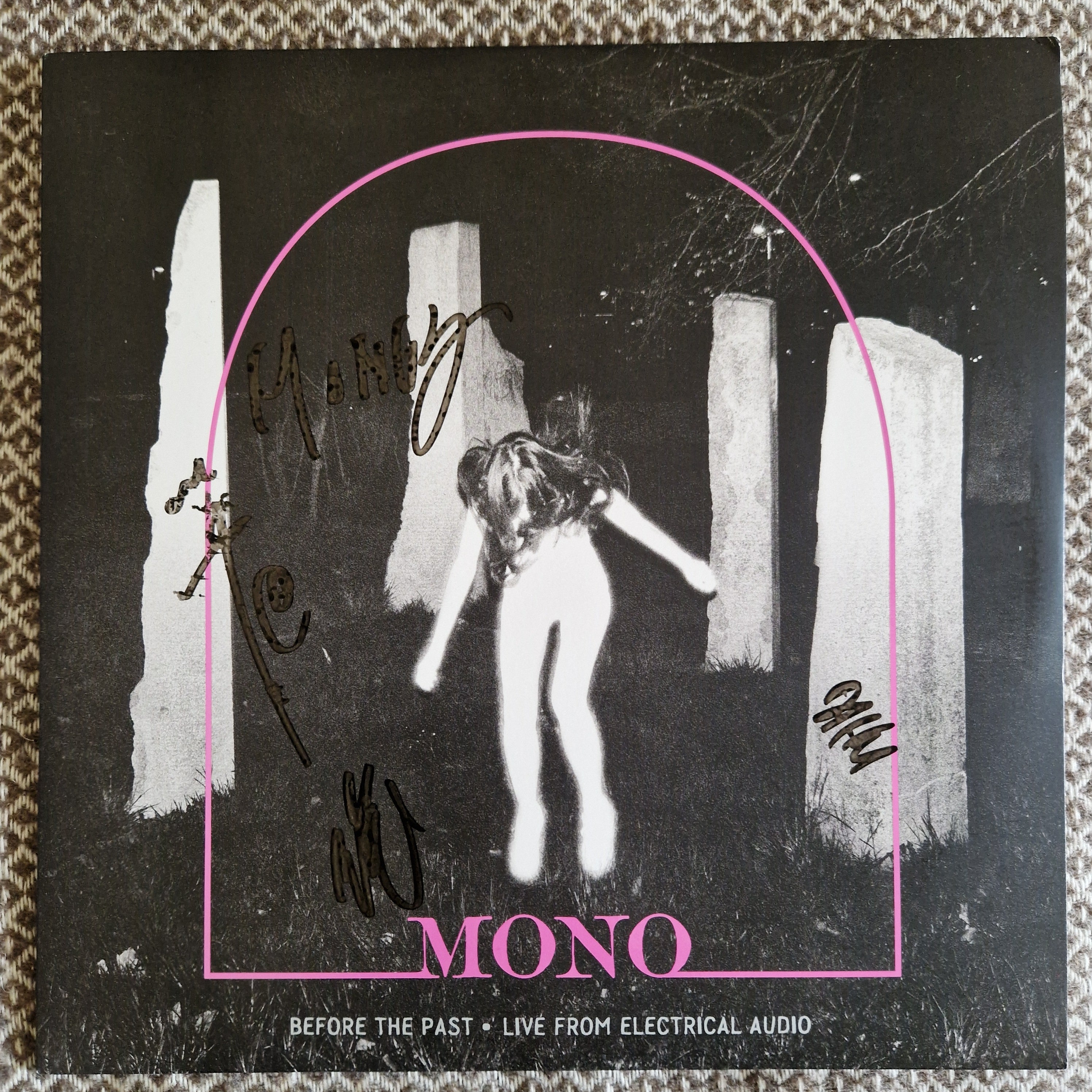 MONO – Before The Past Live From Electrical Audio / Vinyl LP SIGNED AUTOGRAPHED