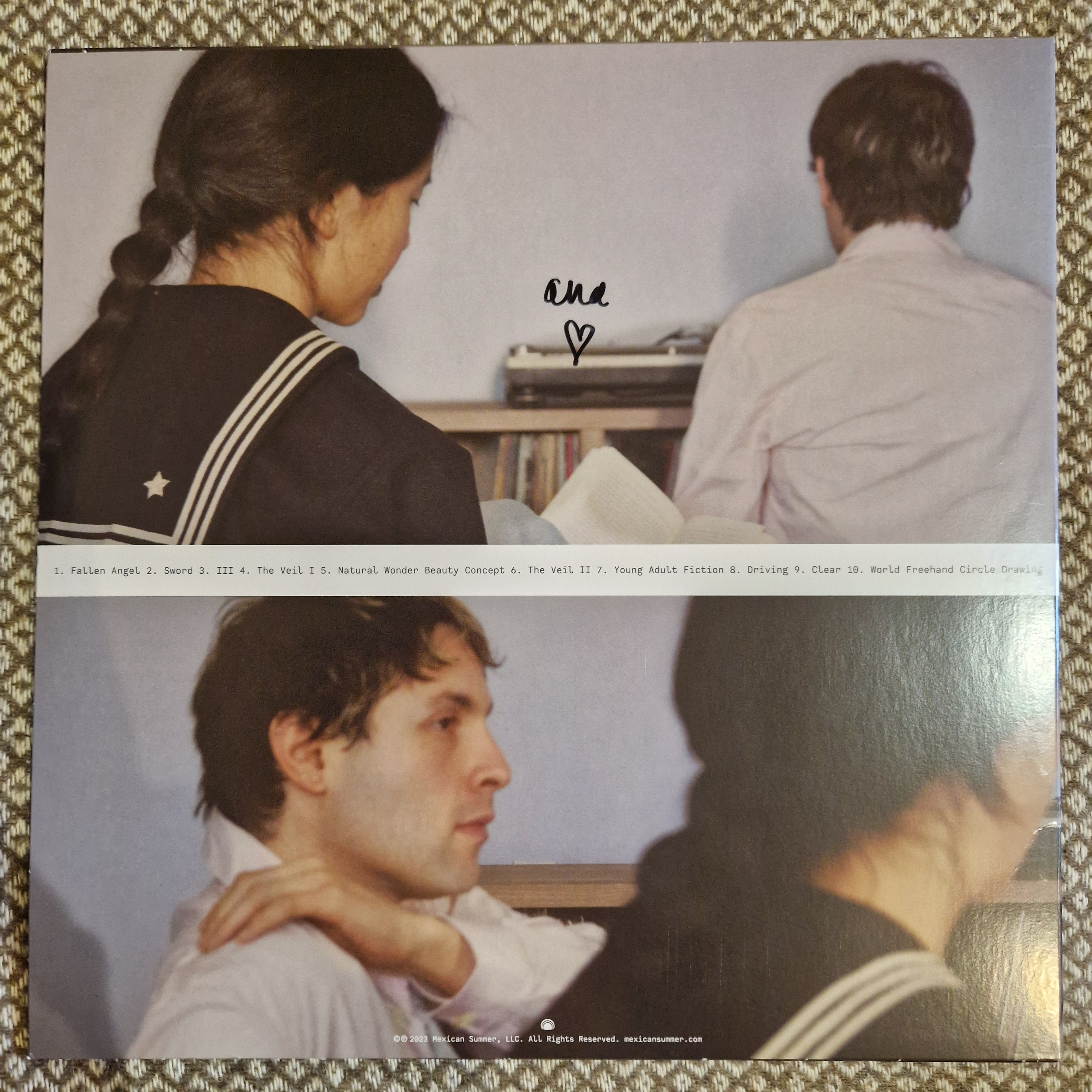Natural Wonder Beauty Concept / Vinyl LP SIGNED AUTOGRAPHED by Ana Roxanne
