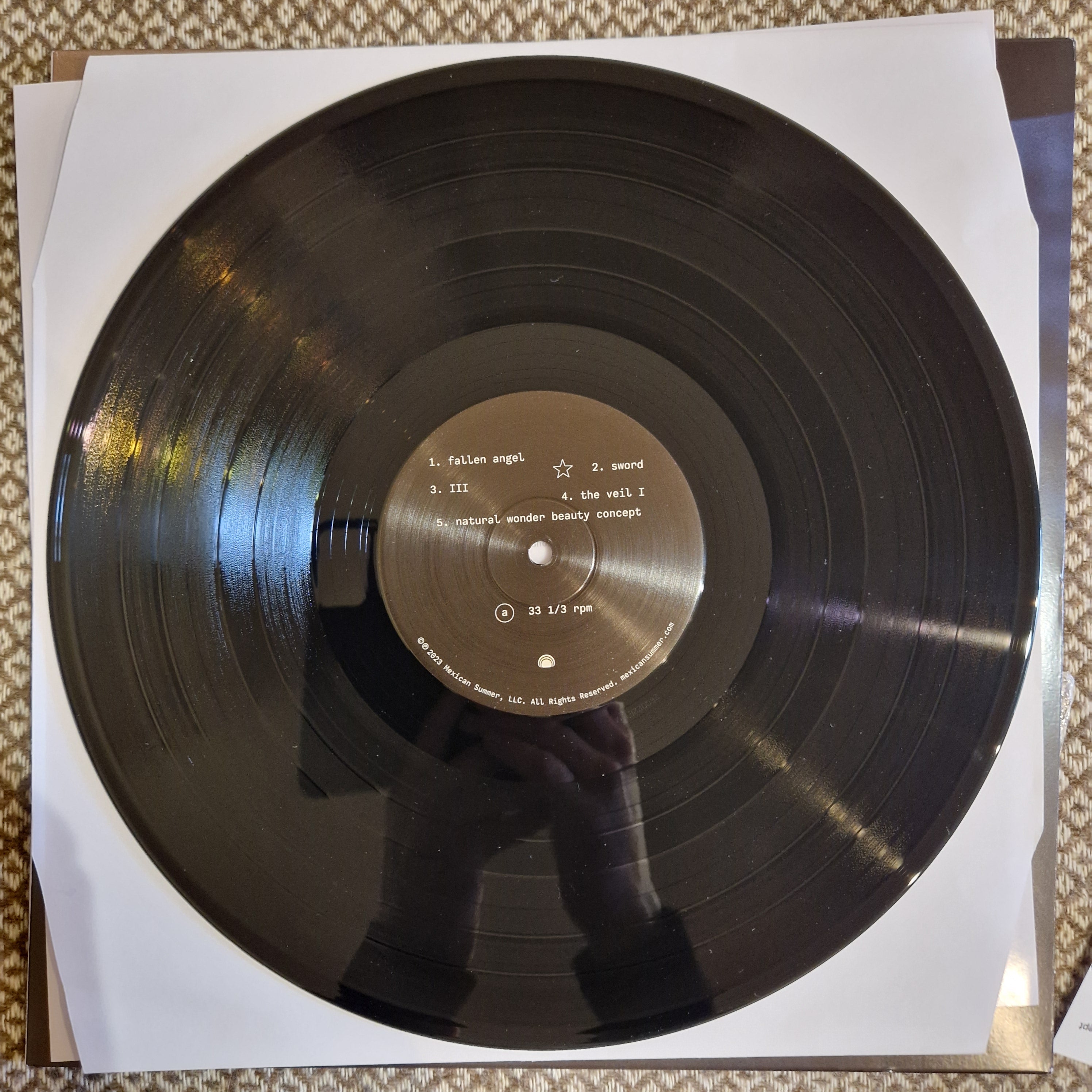 Natural Wonder Beauty Concept / Vinyl LP SIGNED AUTOGRAPHED by Ana Roxanne