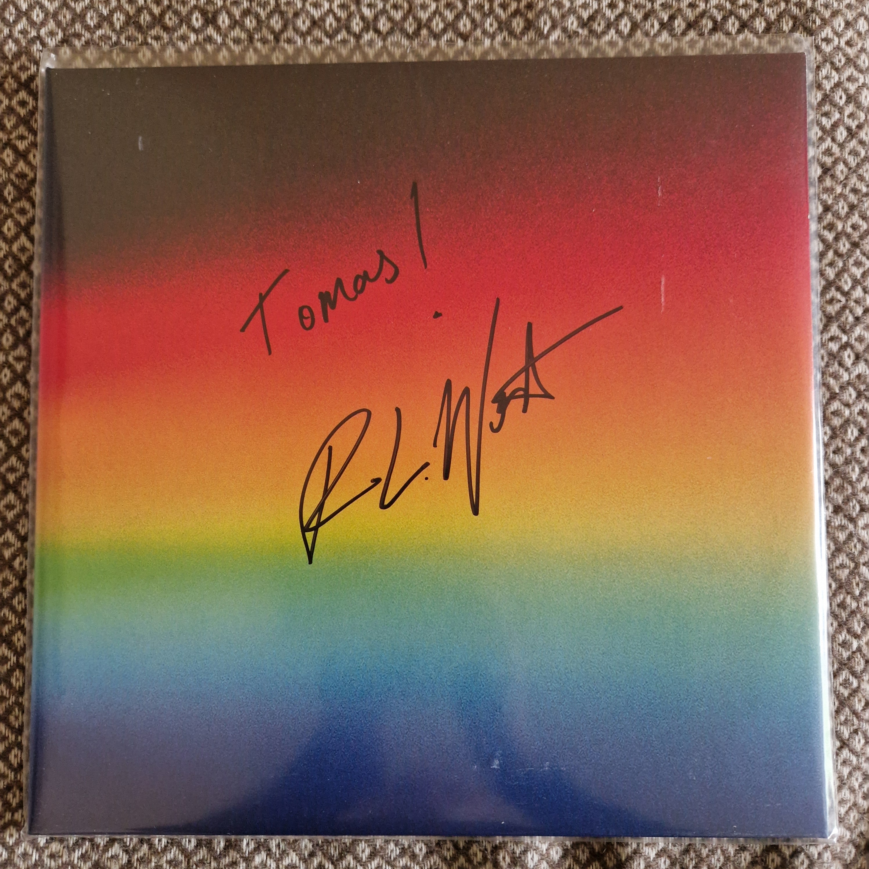 Rival Consoles – Overflow / Vinyl 2LP on Clear / SIGNED / AUTOGRAPHED