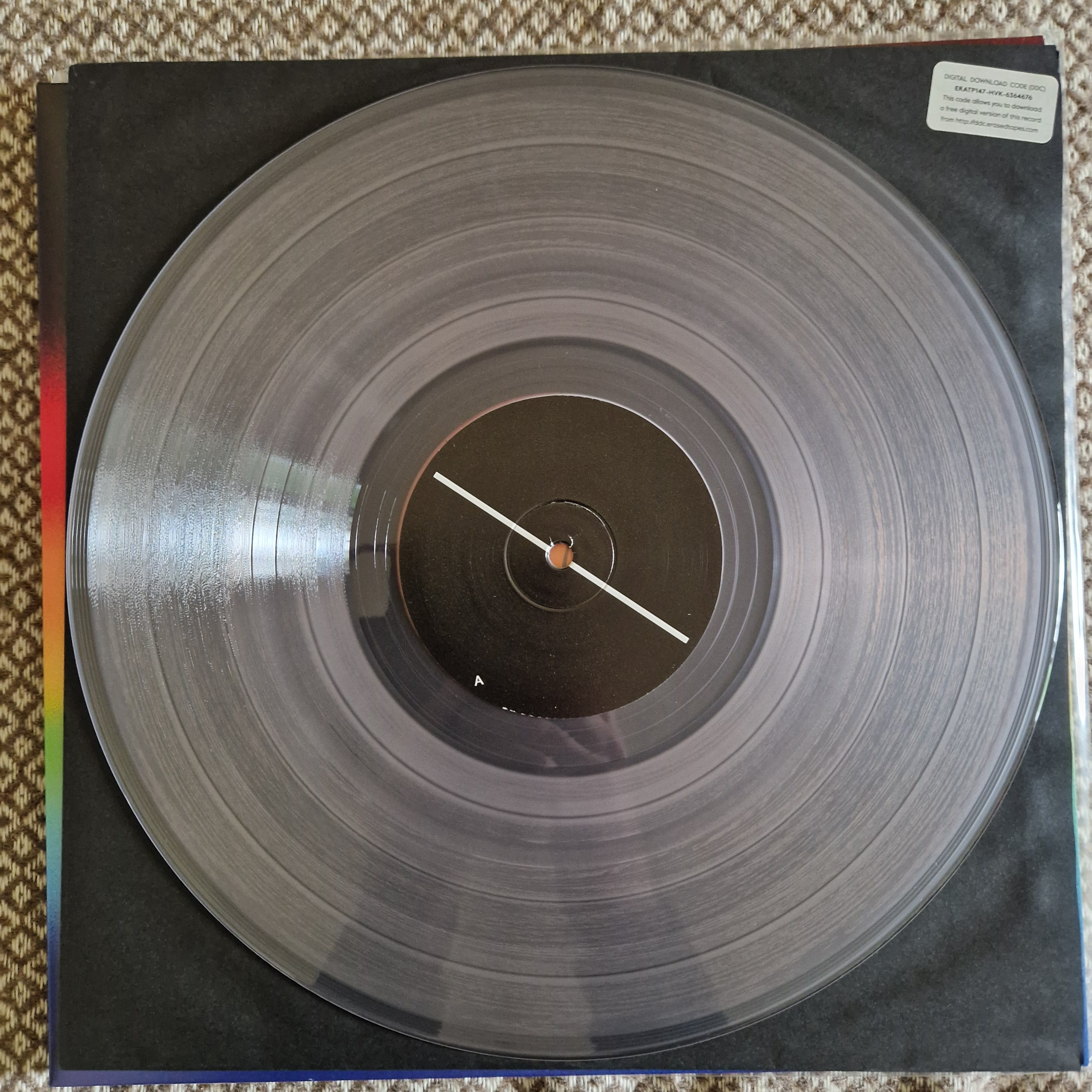 Rival Consoles – Overflow / Vinyl 2LP on Clear / SIGNED / AUTOGRAPHED