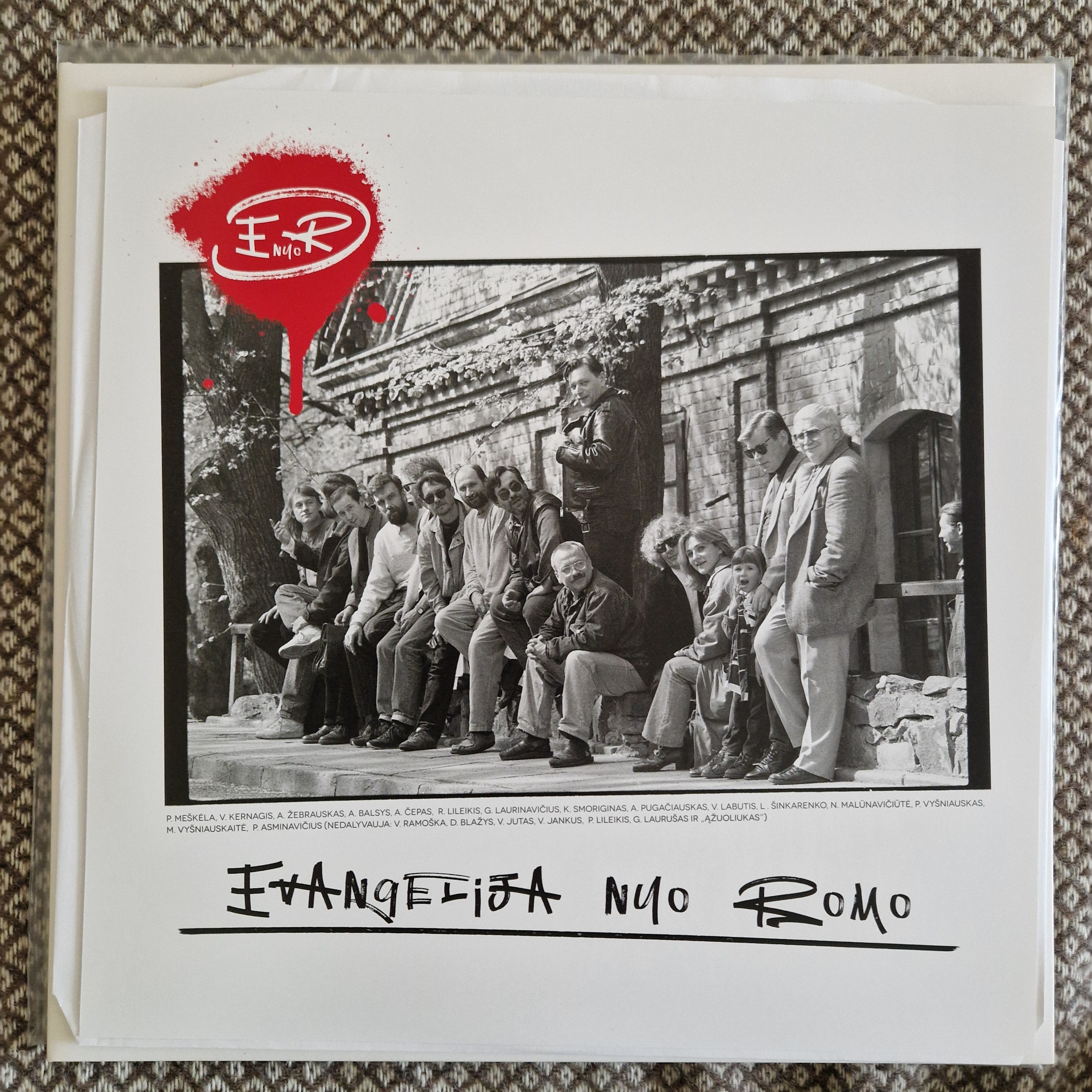 Various – Evangelija Nuo Romo / Vinyl LP / SIGNED / AUTOGRAPHED