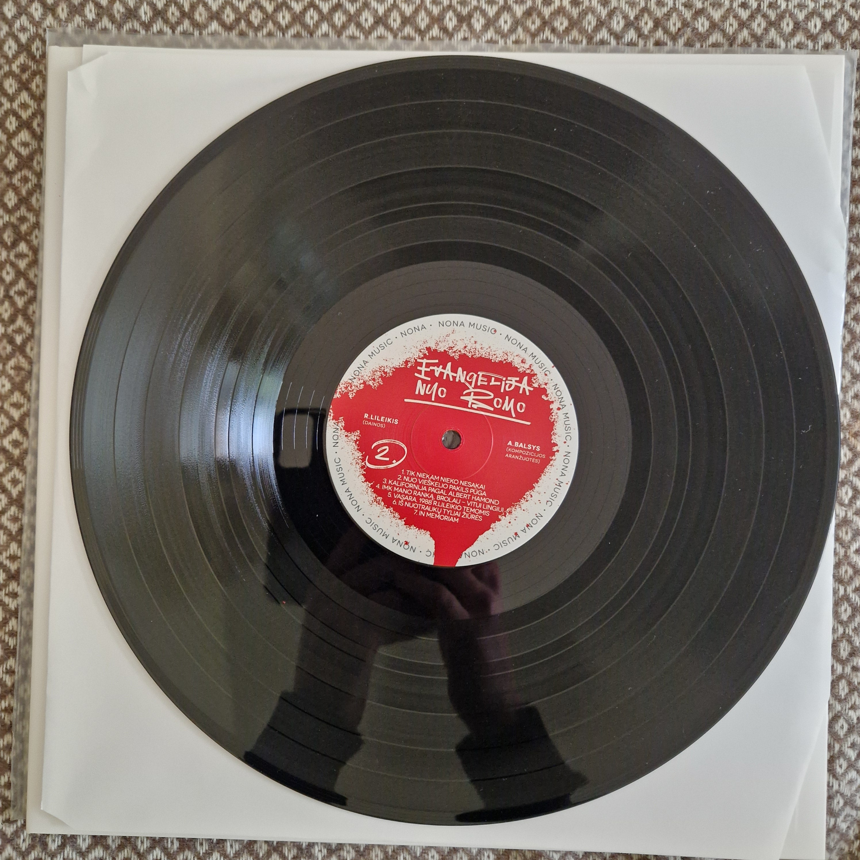 Various – Evangelija Nuo Romo / Vinyl LP / SIGNED / AUTOGRAPHED