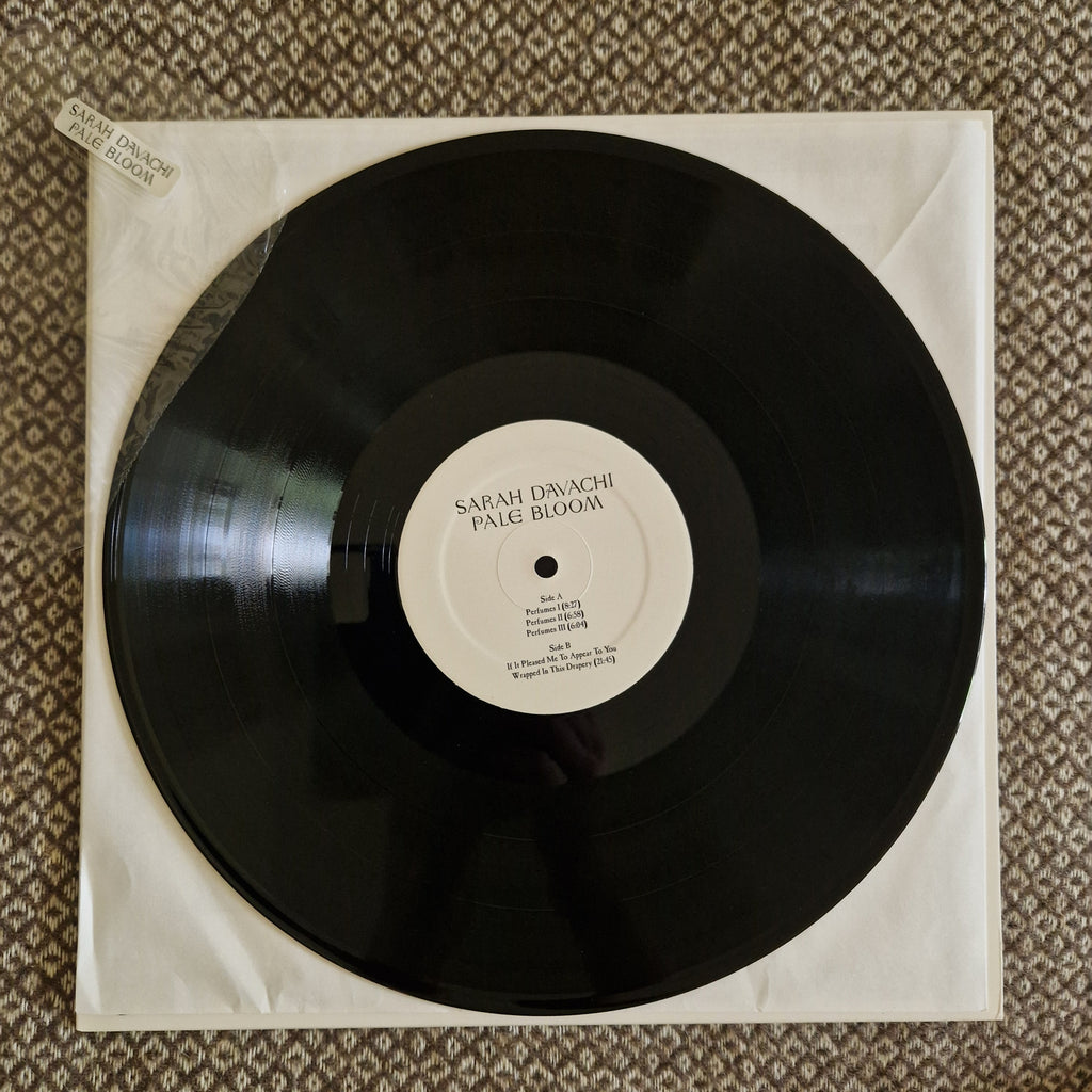Sarah Davachi – Pale Bloom / Vinyl LP SIGNED / AUTOGRAPHED
