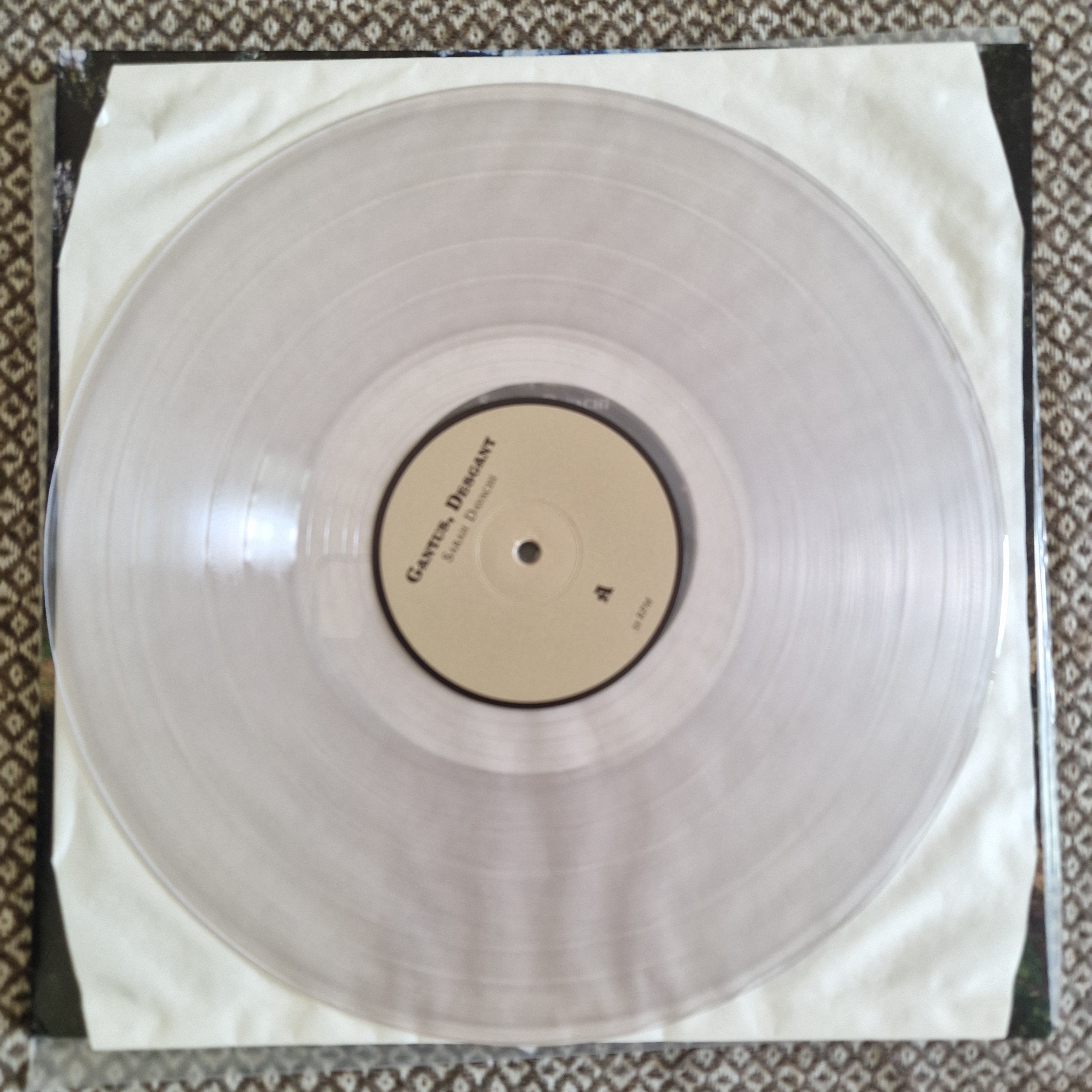 Sarah Davachi – Cantus, Descant / Vinyl 2LP on Clear SIGNED / AUTOGRAPHED
