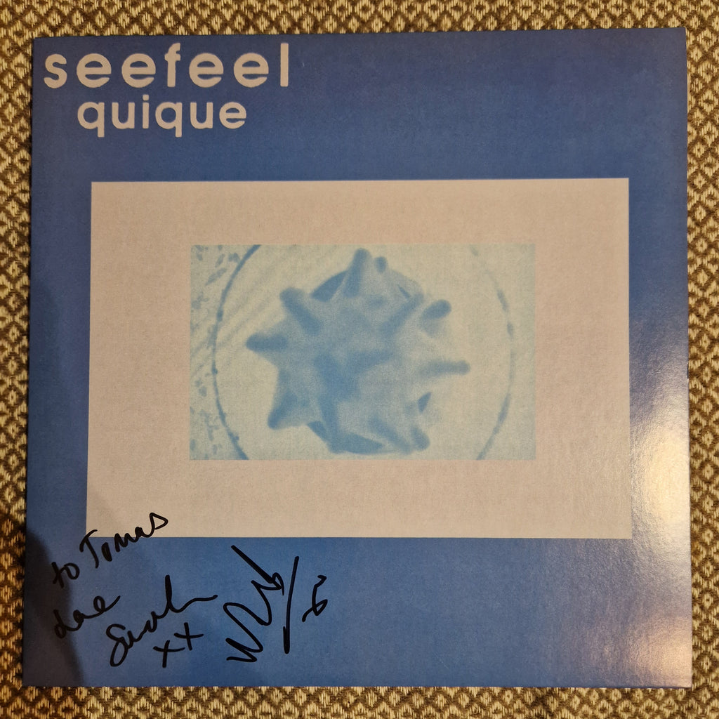 Seefeel – Quique / Vinyl 2LP SIGNED / AUTOGRAPHED