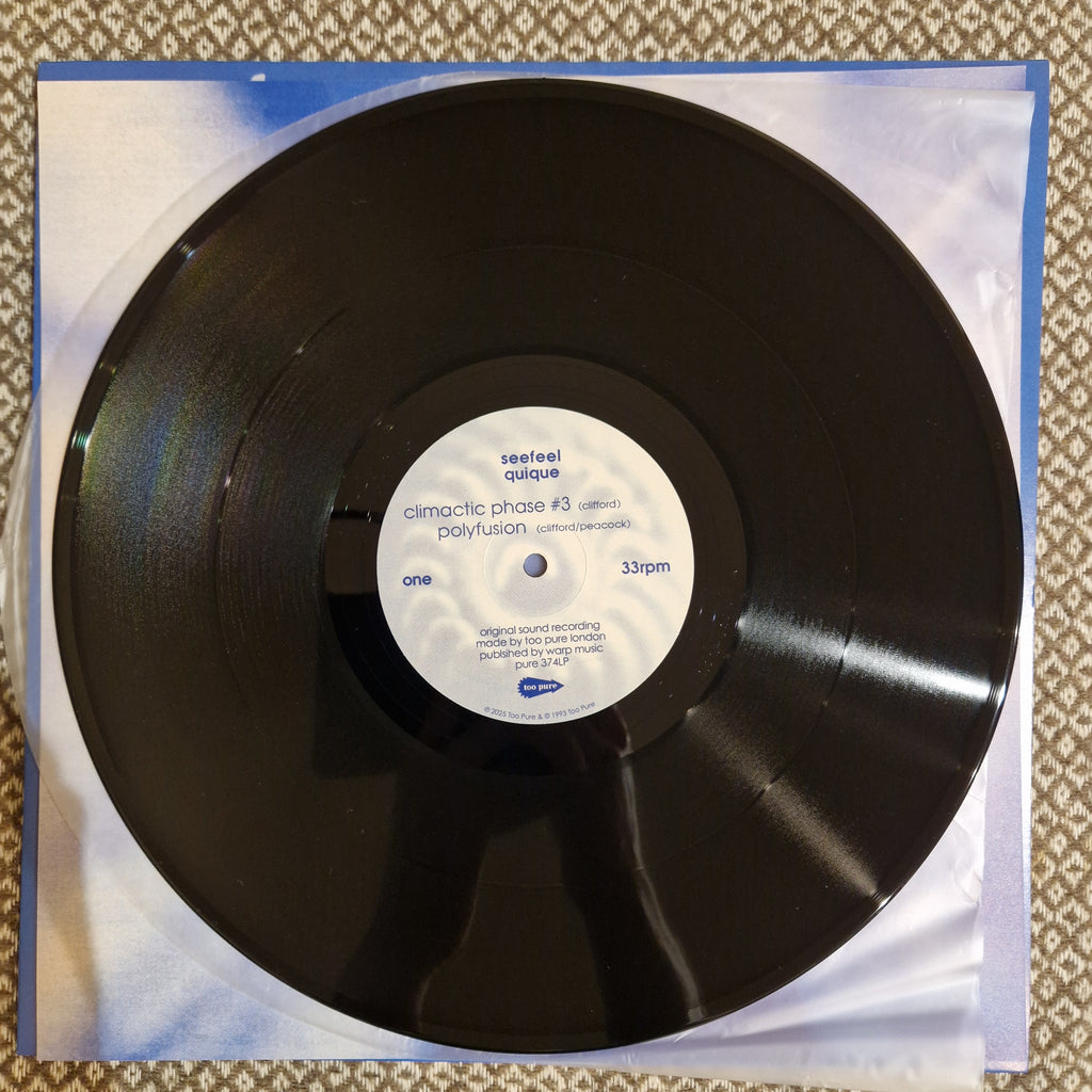Seefeel – Quique / Vinyl 2LP SIGNED / AUTOGRAPHED