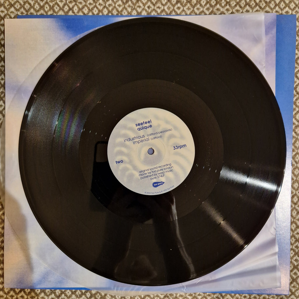 Seefeel – Quique / Vinyl 2LP SIGNED / AUTOGRAPHED