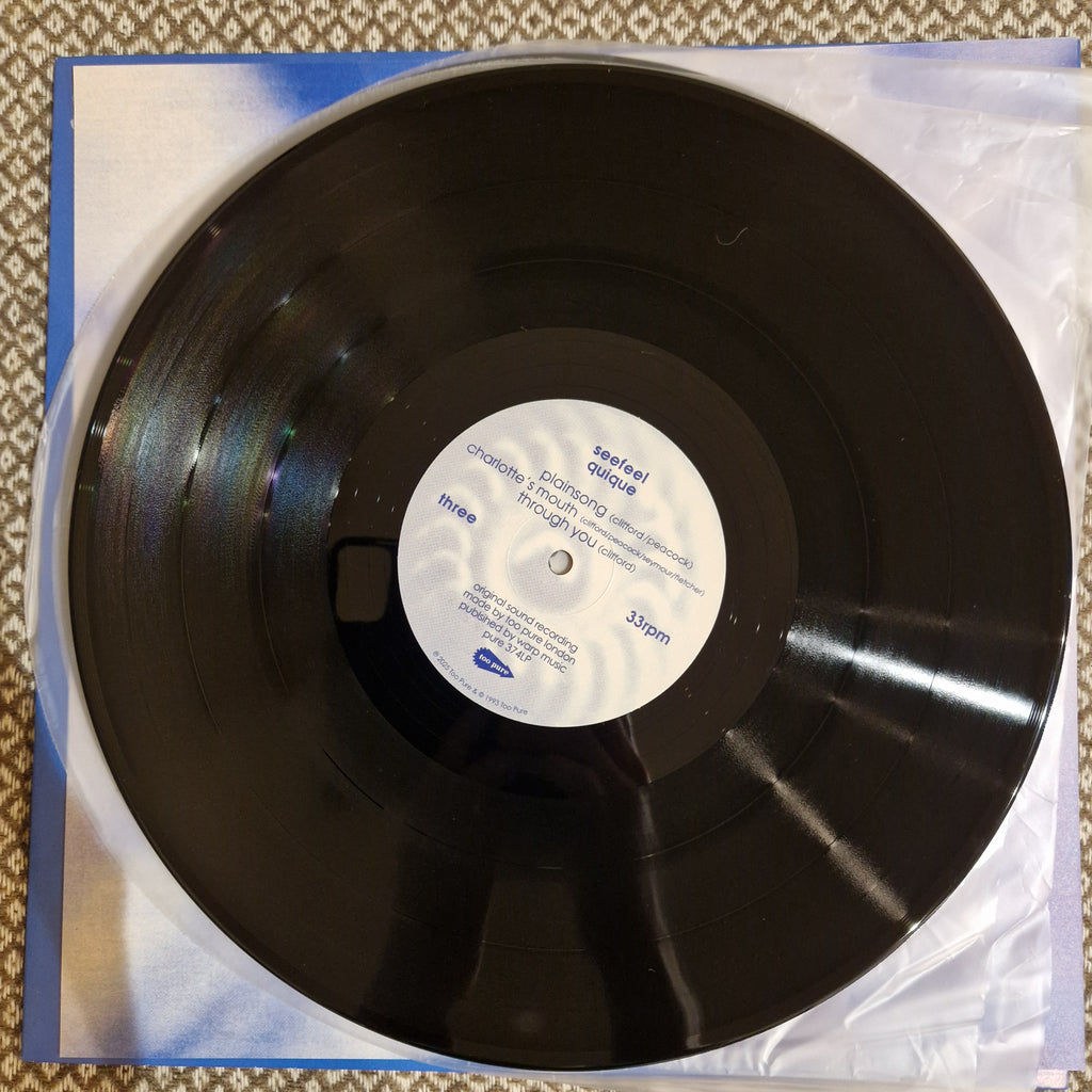 Seefeel – Quique / Vinyl 2LP SIGNED / AUTOGRAPHED