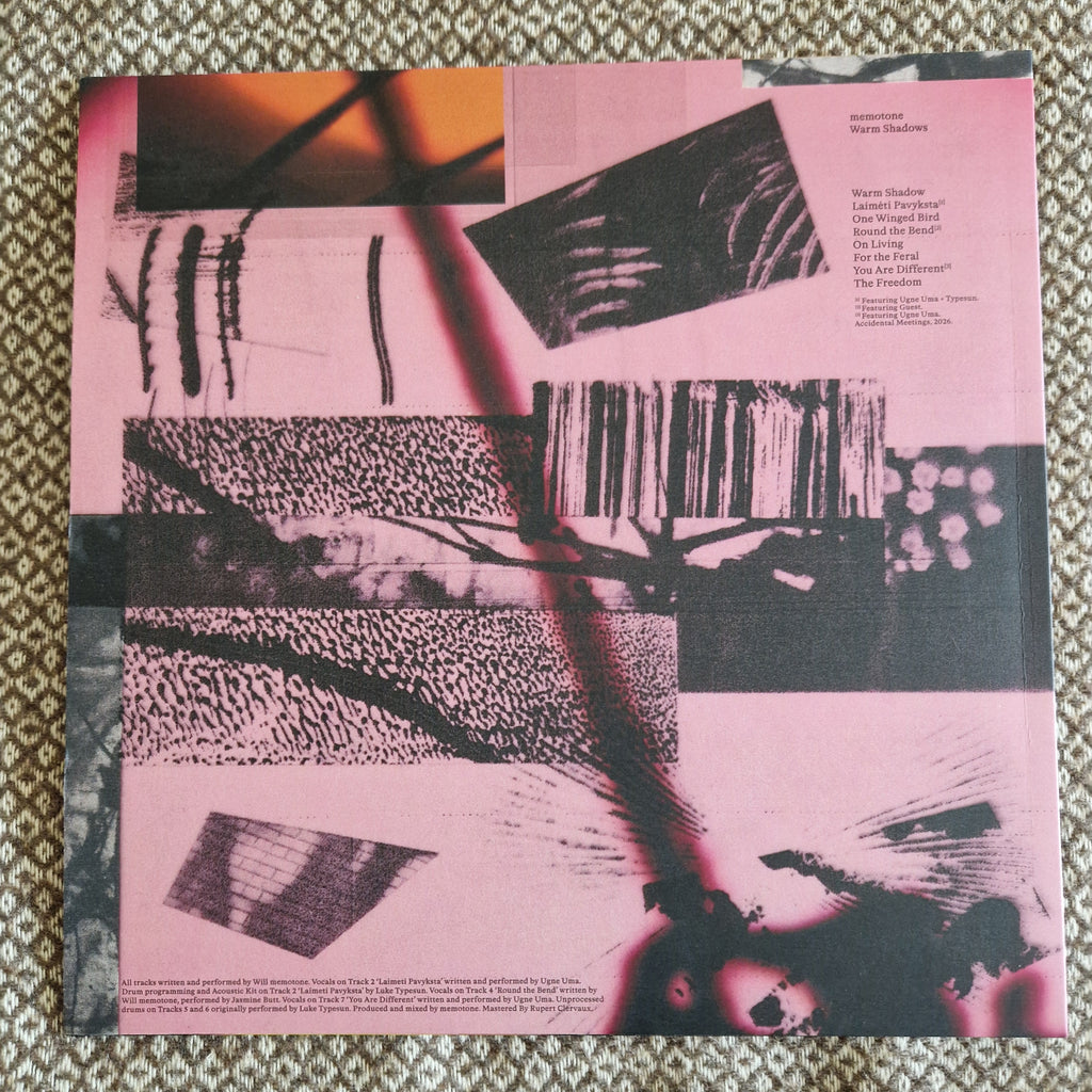 Memotone - Warm Shadows / Vinyl LP