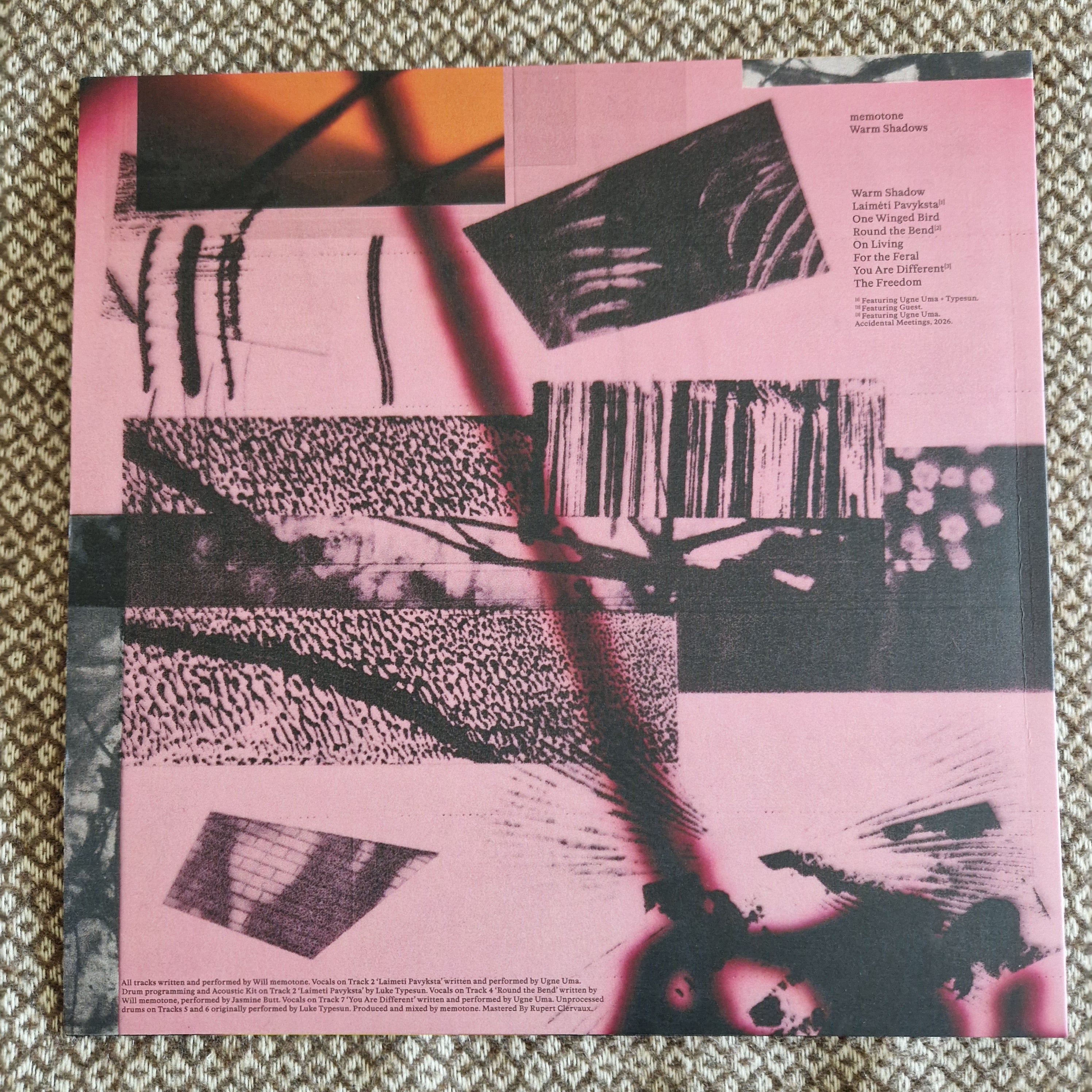 Memotone - Warm Shadows / Vinyl LP