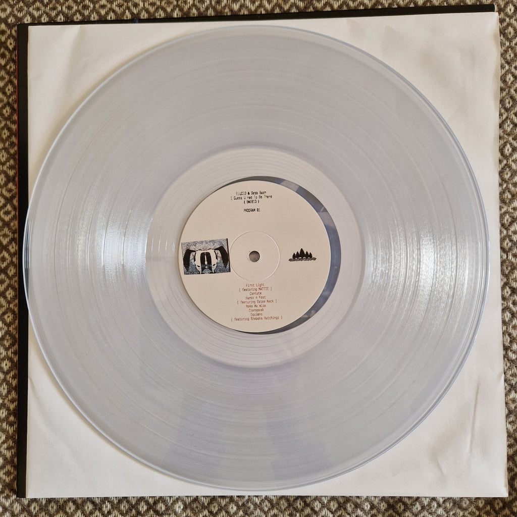 Elucid, Sebb Bash – I Guess U Had To Be There / Vinyl LP on Transparent / SIGNED