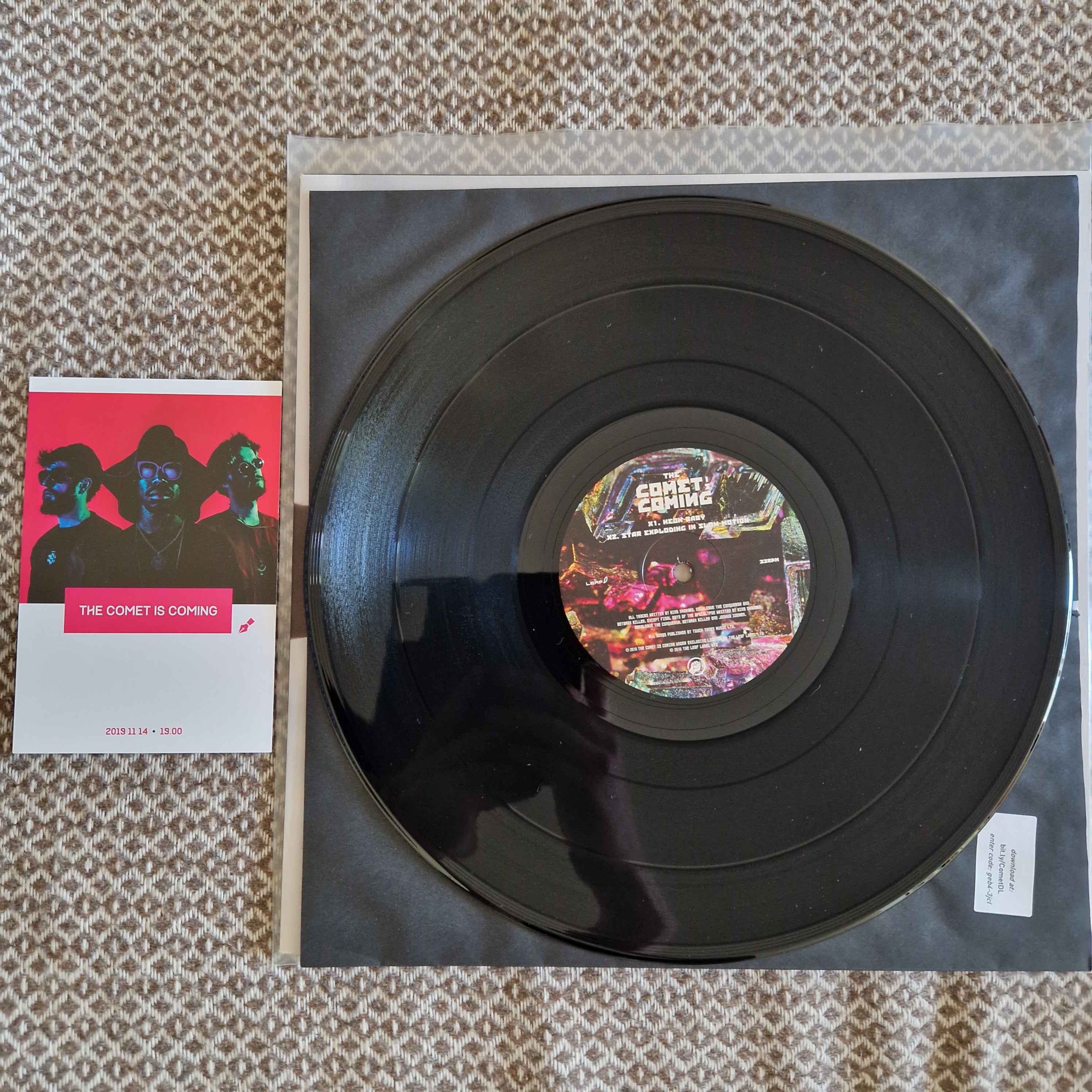 The Comet Is Coming – Prophecy / Vinyl 12" SIGNED AUTOGRAPHED