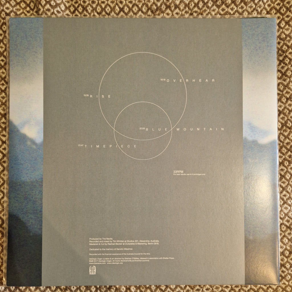 The Necks - Unfold / Vinyl 2LP SIGNED / AUTOGRAPHED