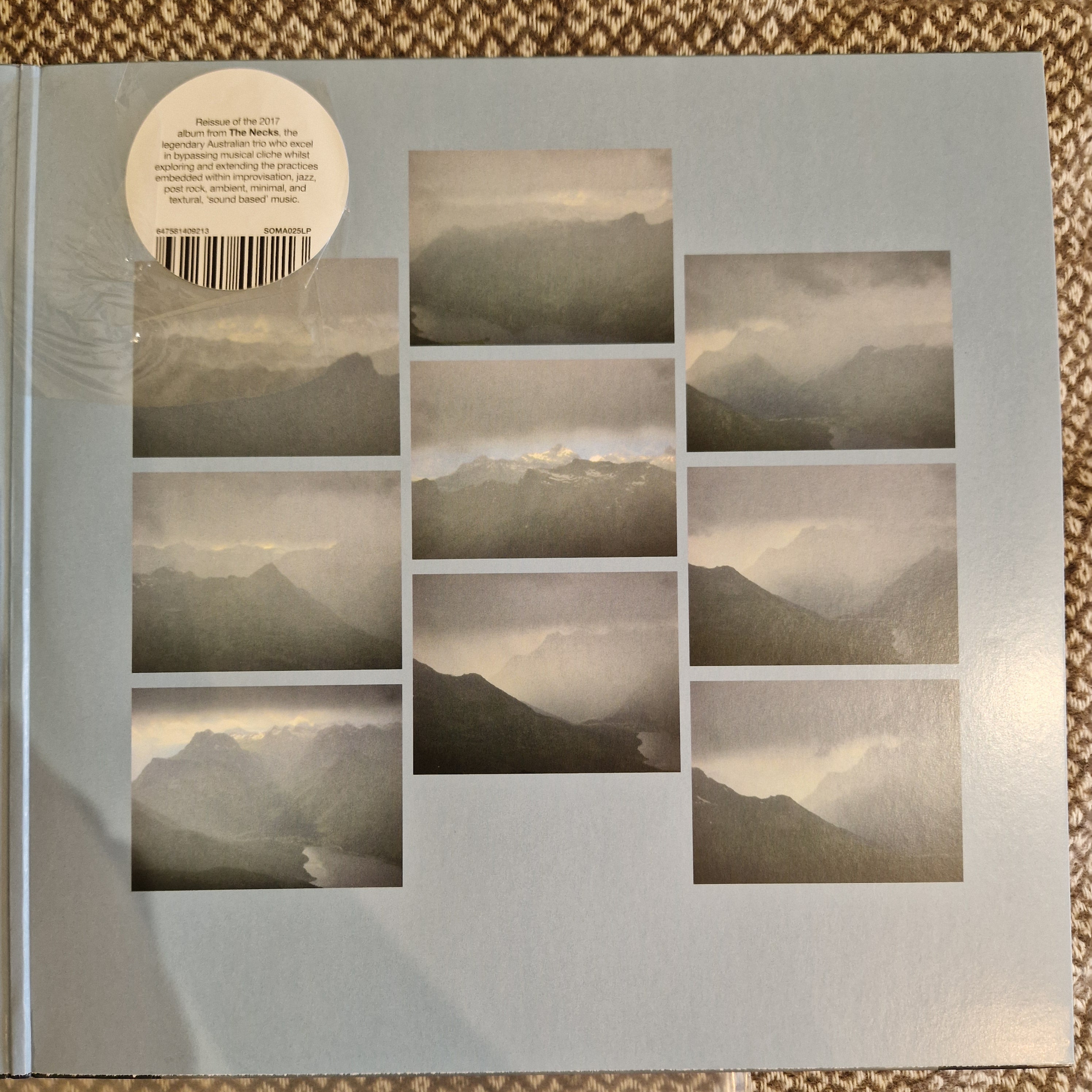 The Necks - Unfold / Vinyl 2LP SIGNED / AUTOGRAPHED