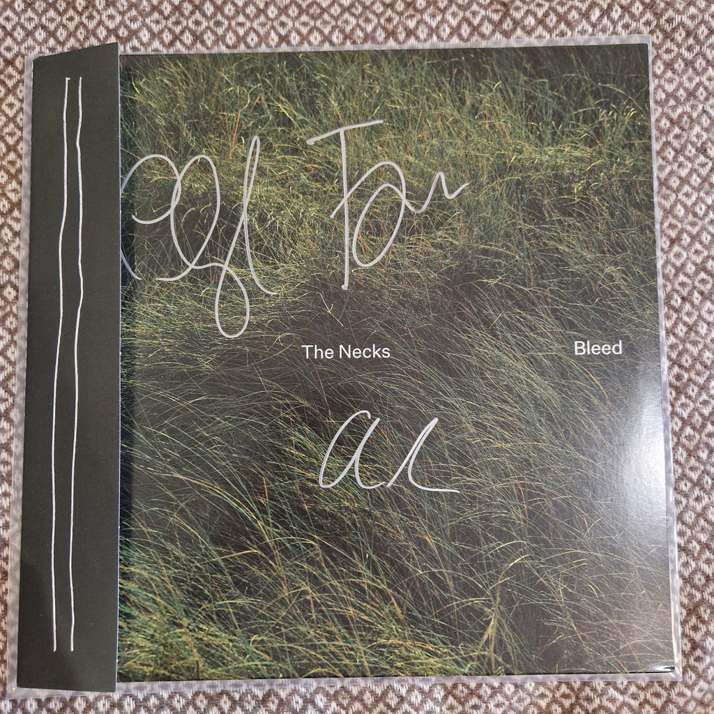 The Necks - Bleed / Vinyl LP SIGNED / AUTOGRAPHED