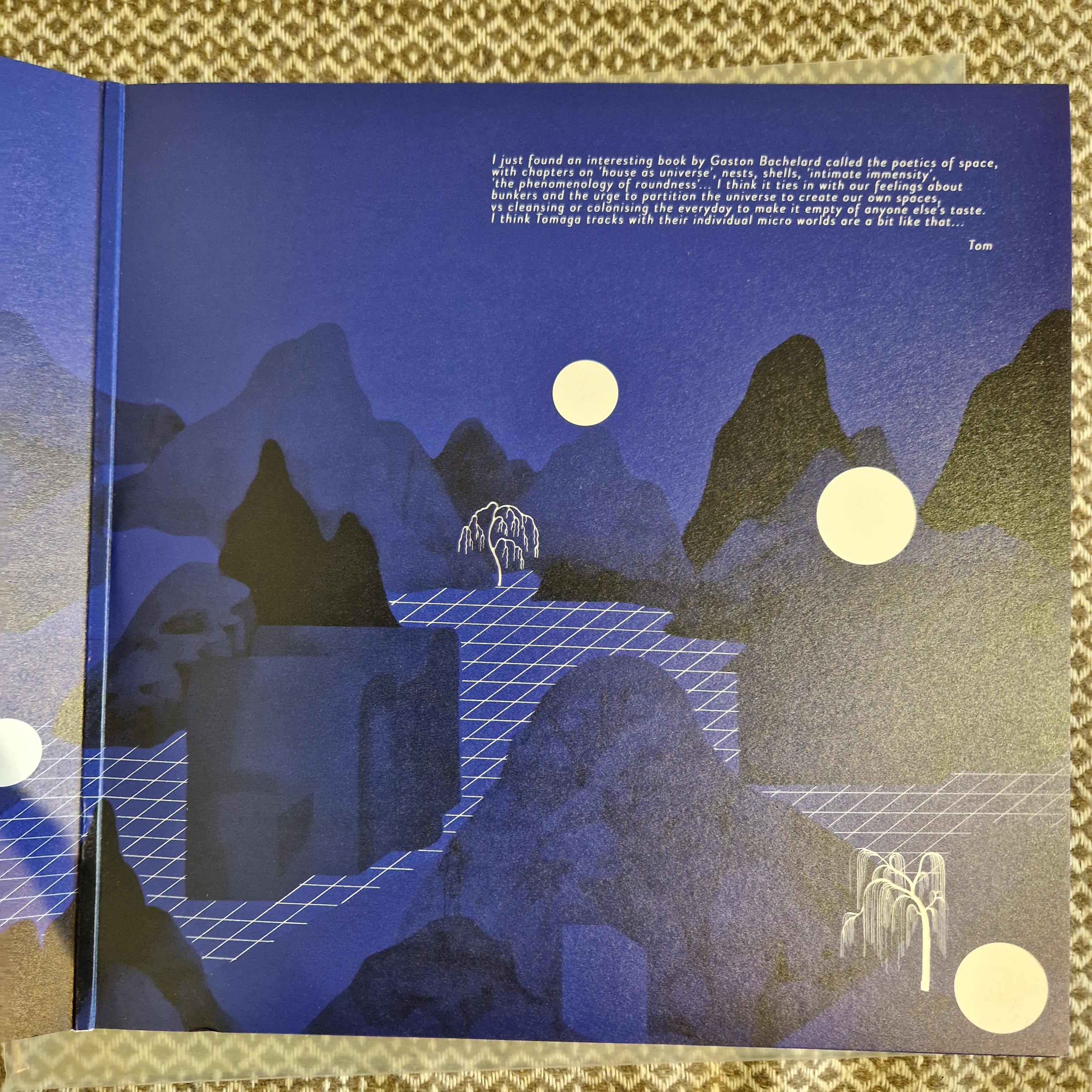 Tomaga – Intimate Immensity / Vinyl LP SIGNED AUTOGRAPHED by Valentina Magaletti