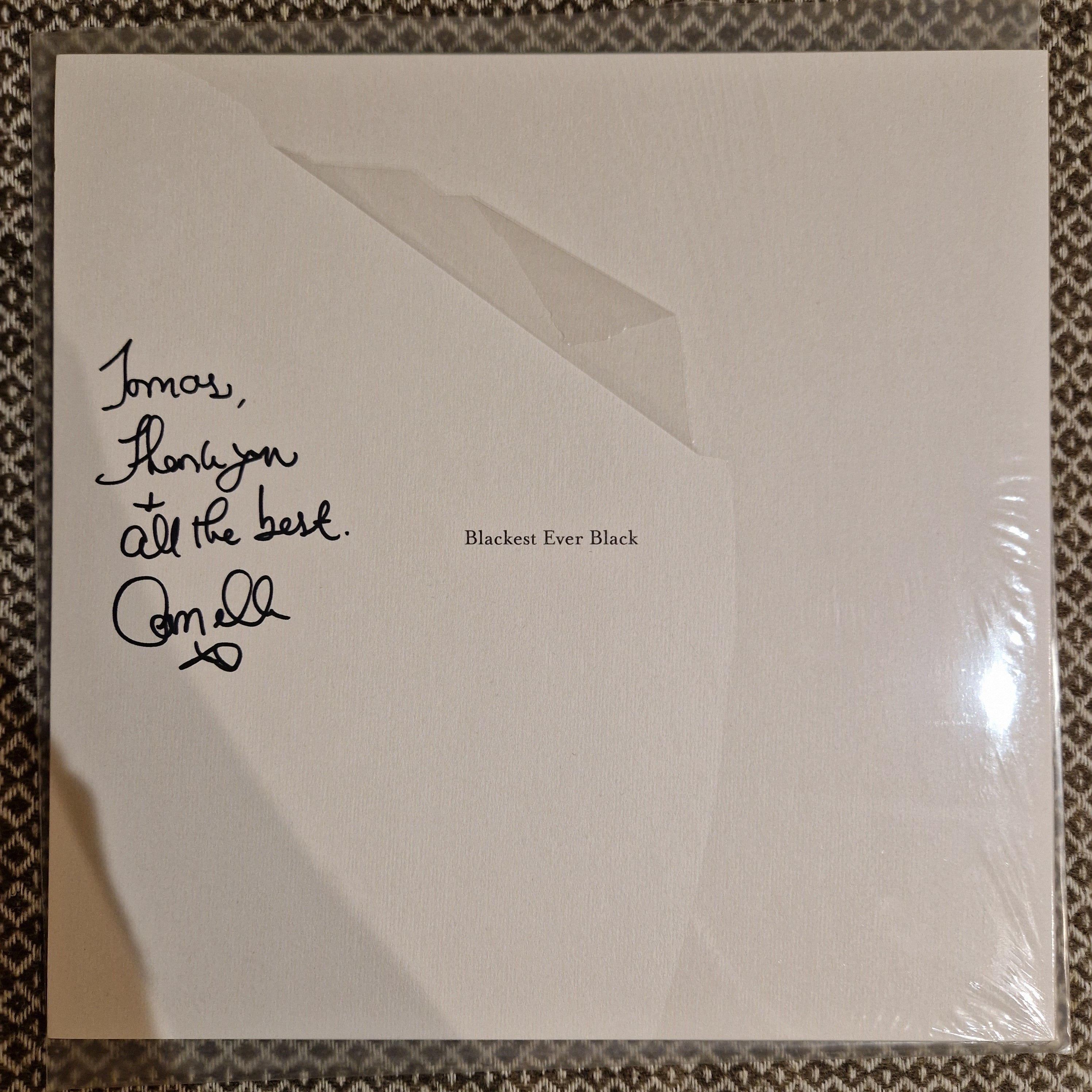 Tropic Of Cancer ‎– Archive: The Downwards Single / Vinyl 12" SIGNED AUTOGRAPHED