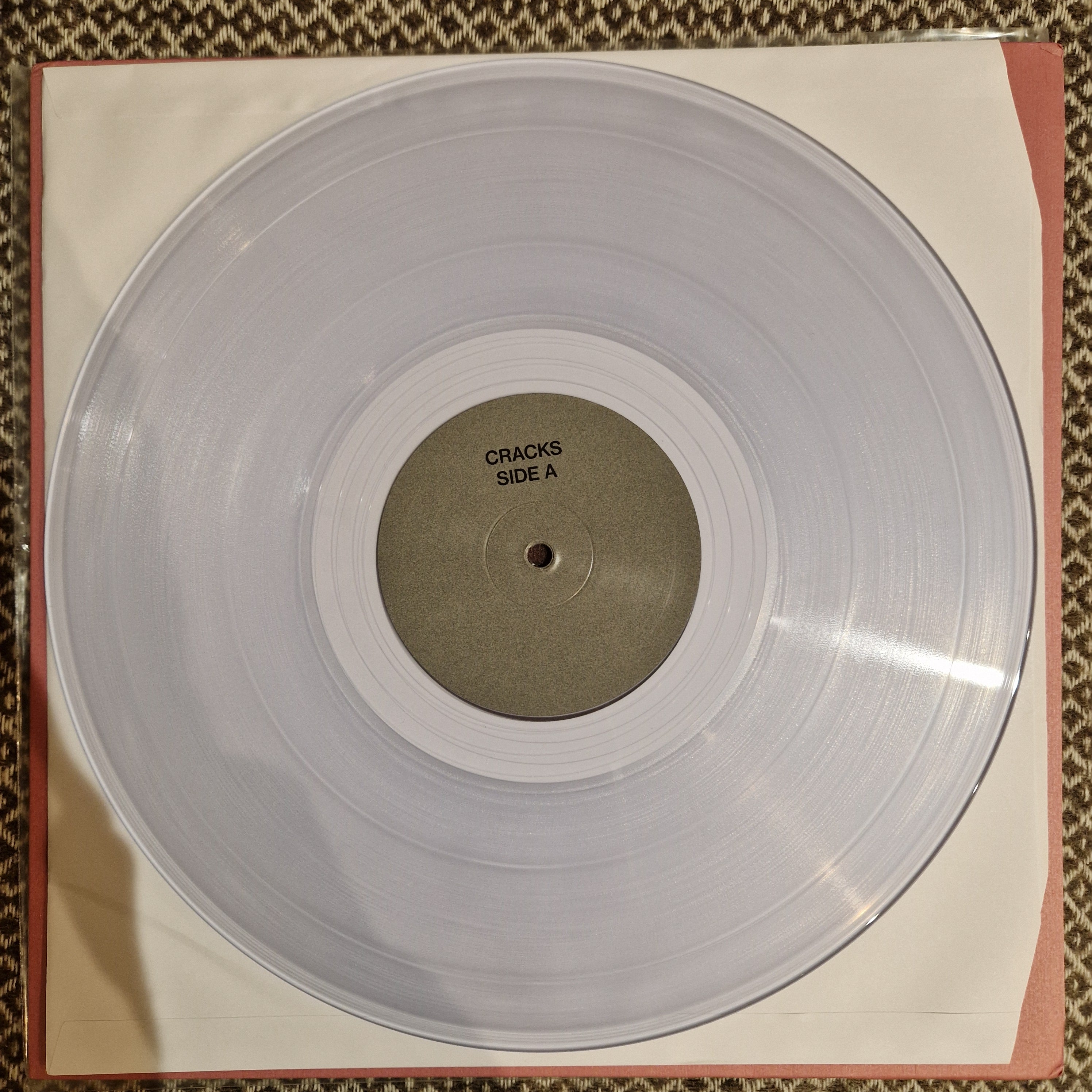 Bendik Giske – Cracks / Vinyl LP on Clear / Signed Autographed
