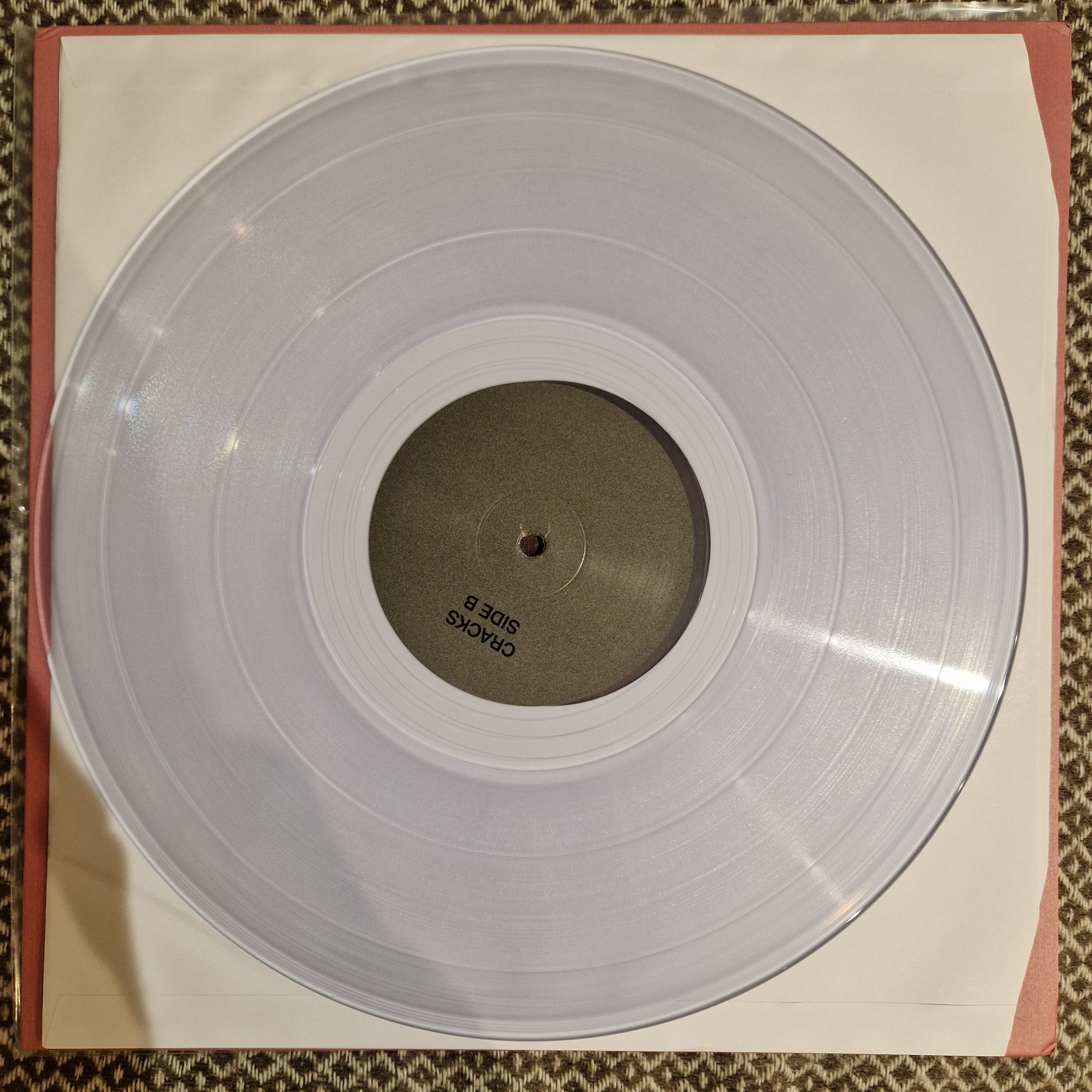 Bendik Giske – Cracks / Vinyl LP on Clear / Signed Autographed