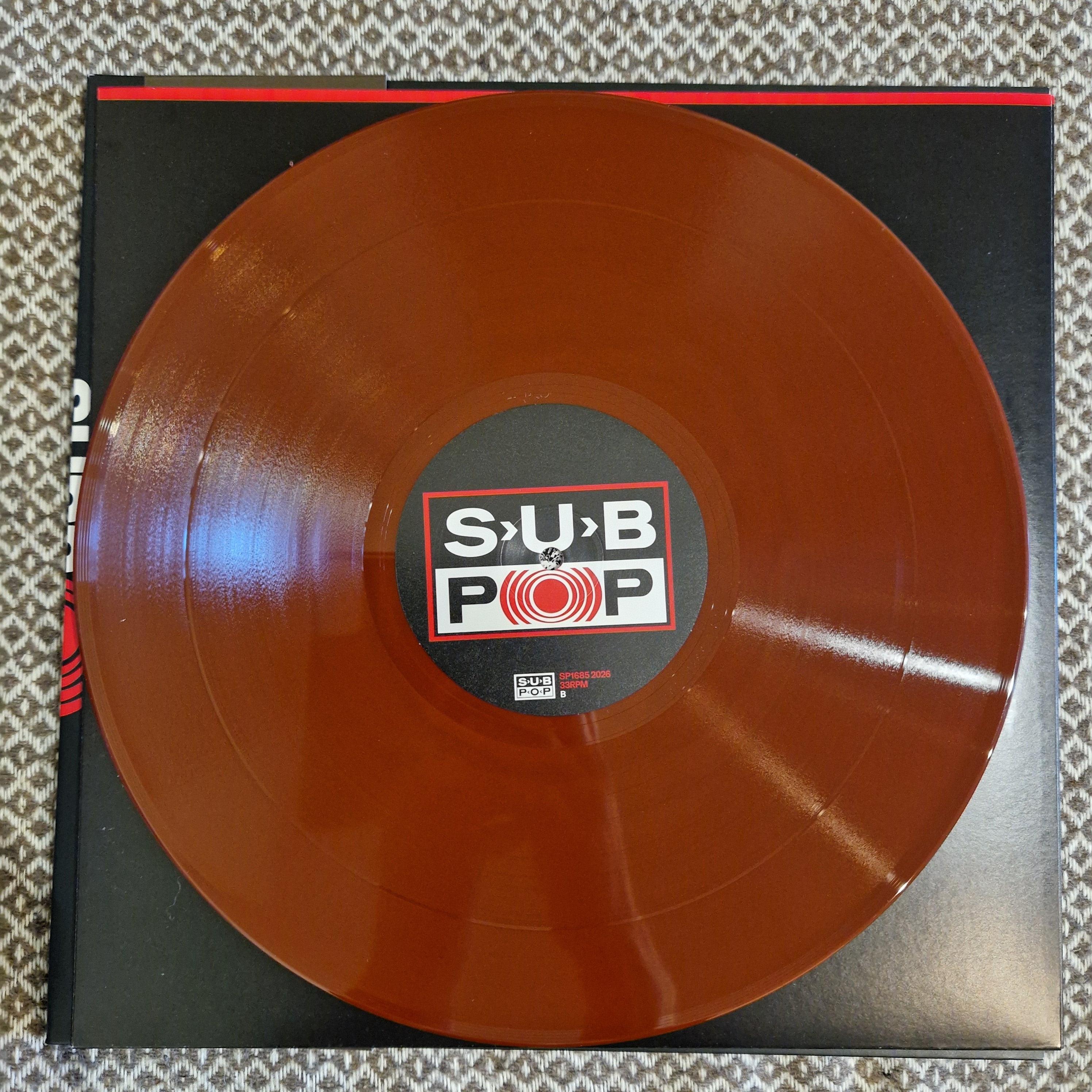 Sunn O))) – Sunn O))) / Vinyl 2LP on Oxblood Signed Autographed