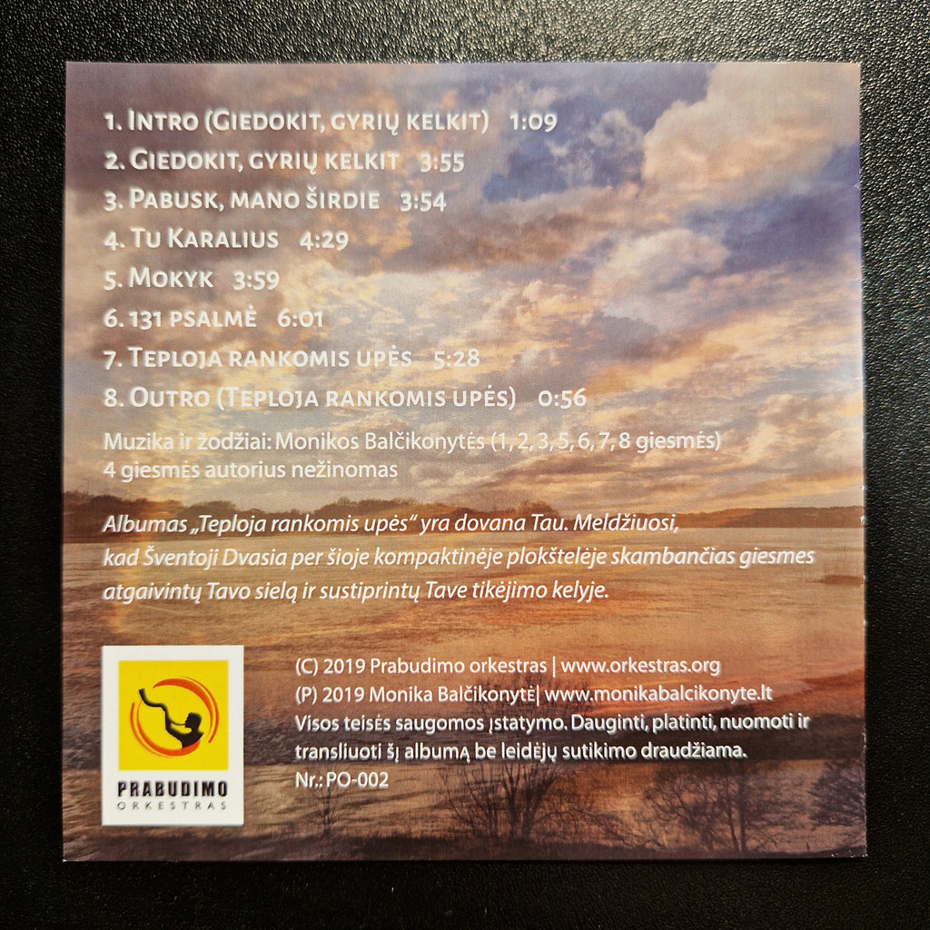 Monika Balčikonytė – Teploja Rankomis Upės / CD Album
