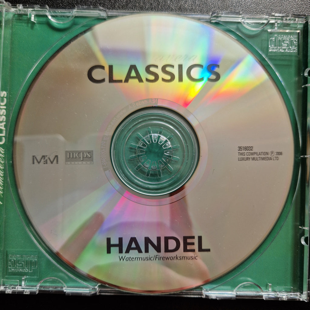 Georg Friedrich Händel, Nürnberger Symphoniker, Hanspeter Gmür – Wate / CD Album