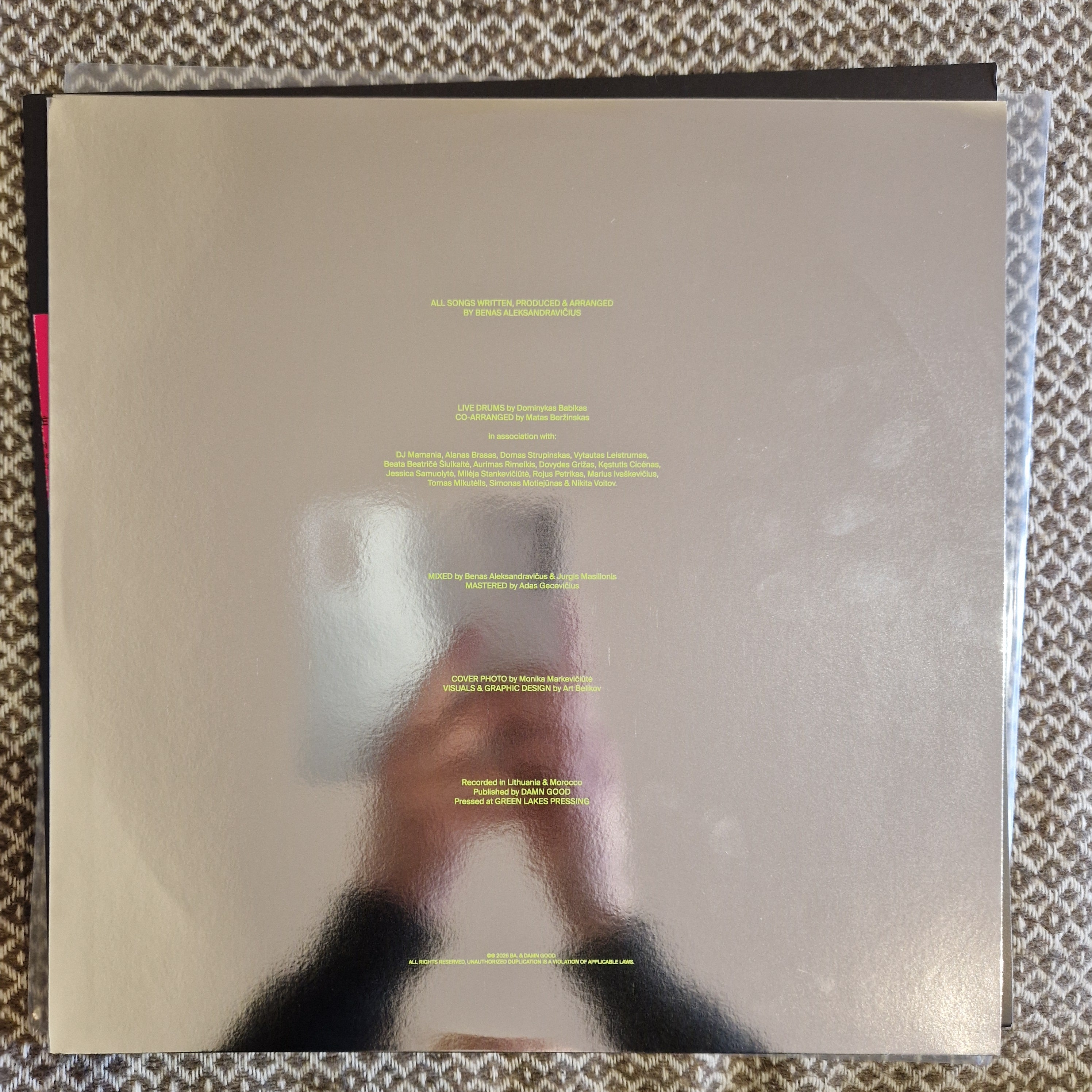 ba. - MIXTAPE VOL. 1 / Vinyl LP limited on COLORED
