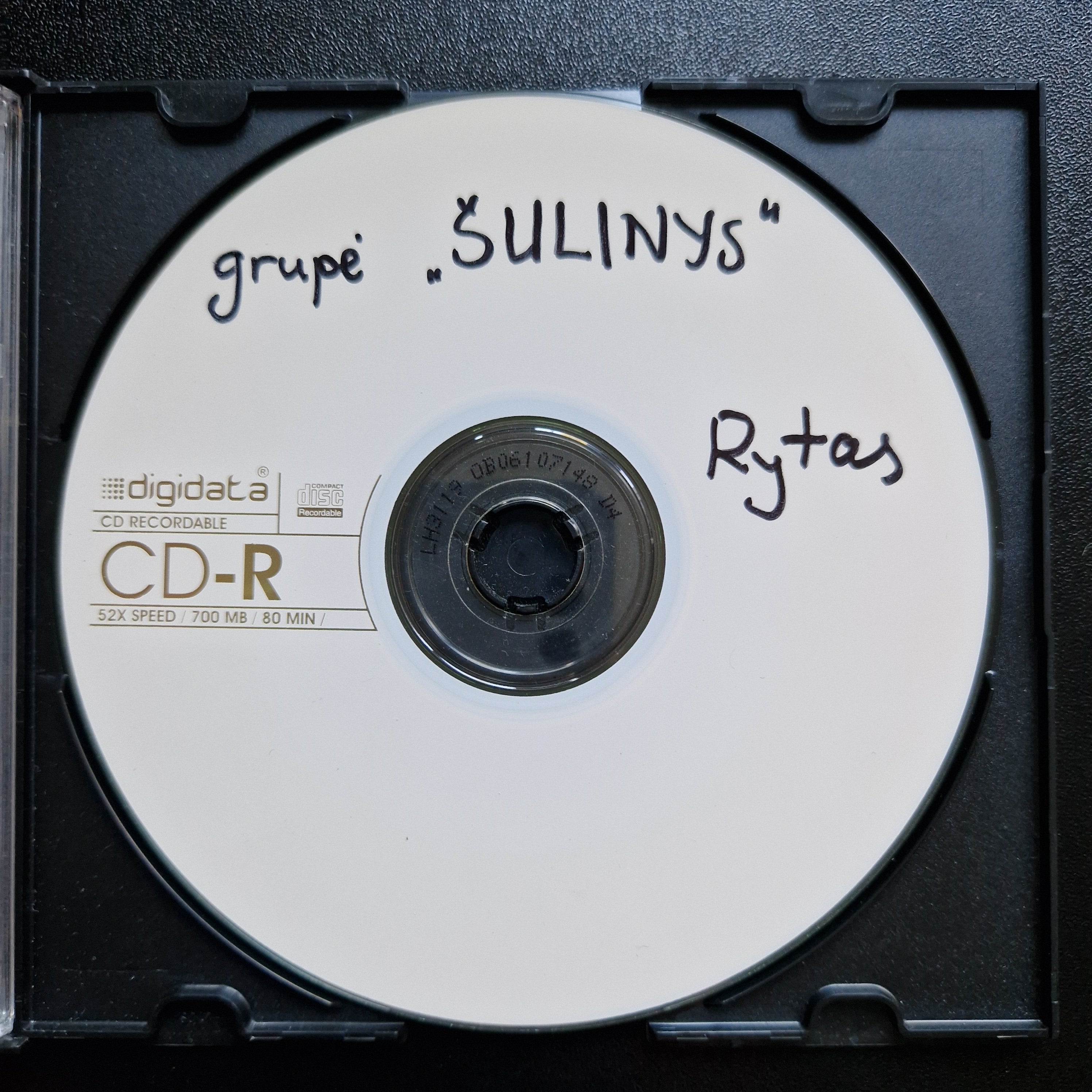 Grupė Šulinys - Vakaras / CDr Album