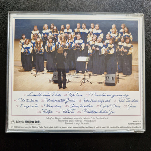 Bažnyčios Tikėjimo Žodis Choras "Maranata" – Dangaus Paliesti / CD Album