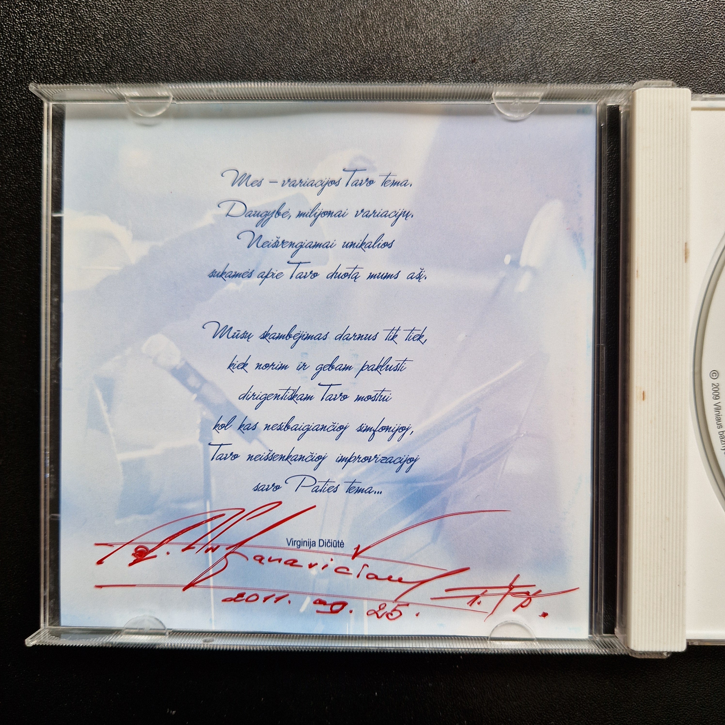Bažnyčios Tikėjimo Žodis Choras "Maranata" – Dangaus Paliesti / CD Album