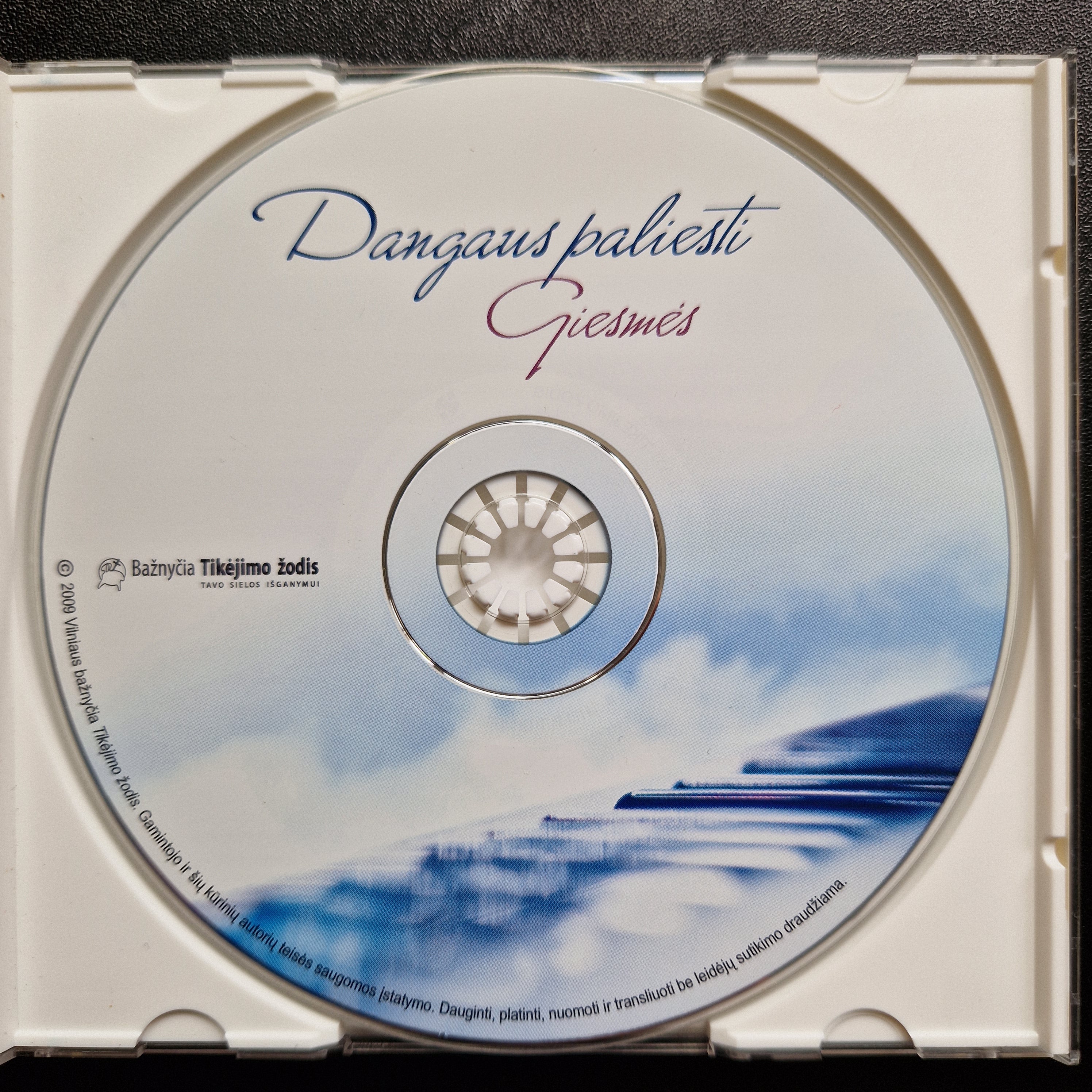 Bažnyčios Tikėjimo Žodis Choras "Maranata" – Dangaus Paliesti / CD Album