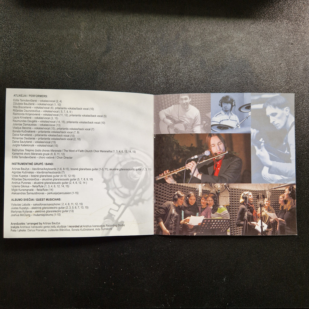 Bažnyčios Tikėjimo Žodis Choras "Maranata" – Dangaus Paliesti / CD Album
