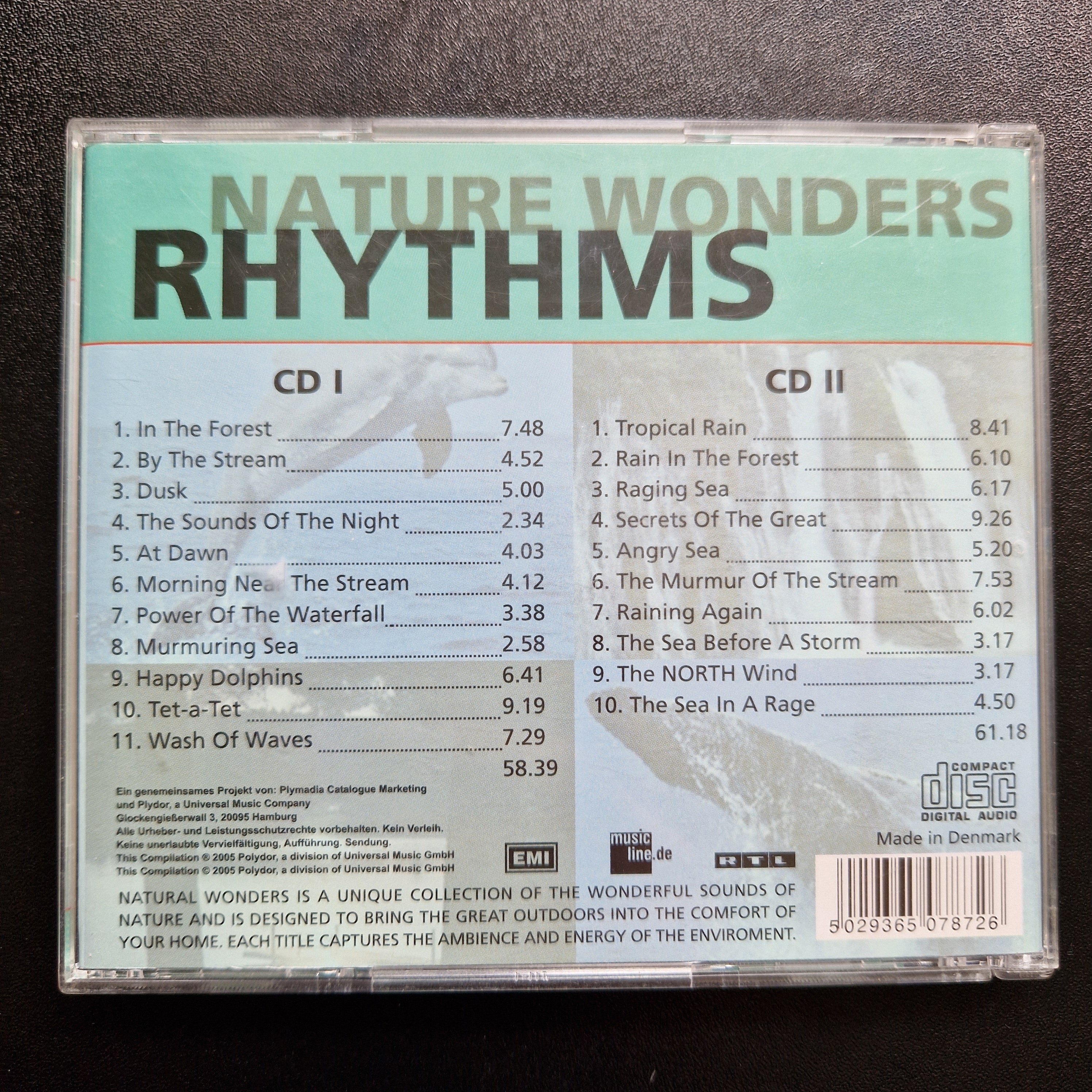 No Artist – Nature Wonders. Rhythms / 2CD Album