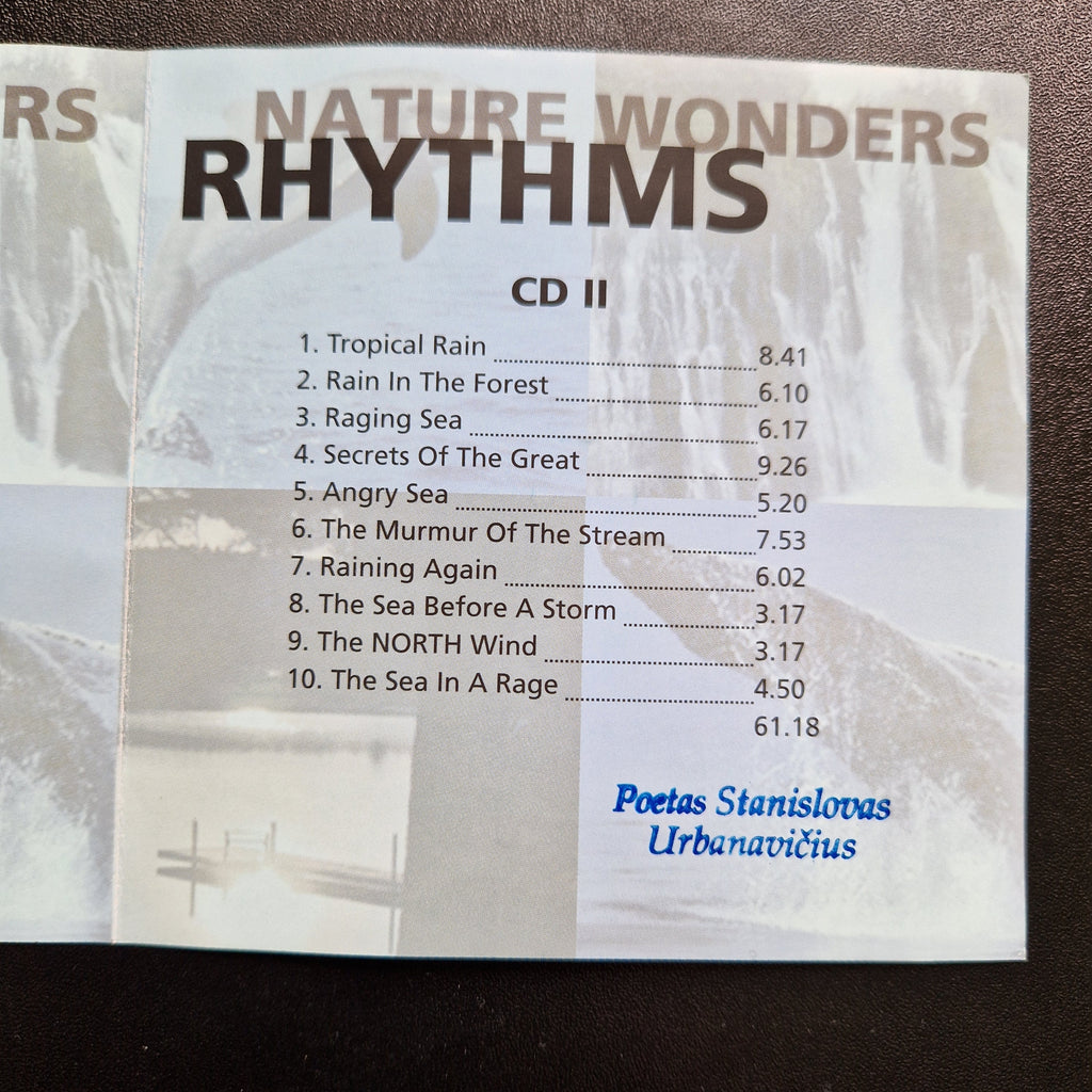 No Artist – Nature Wonders. Rhythms / 2CD Album