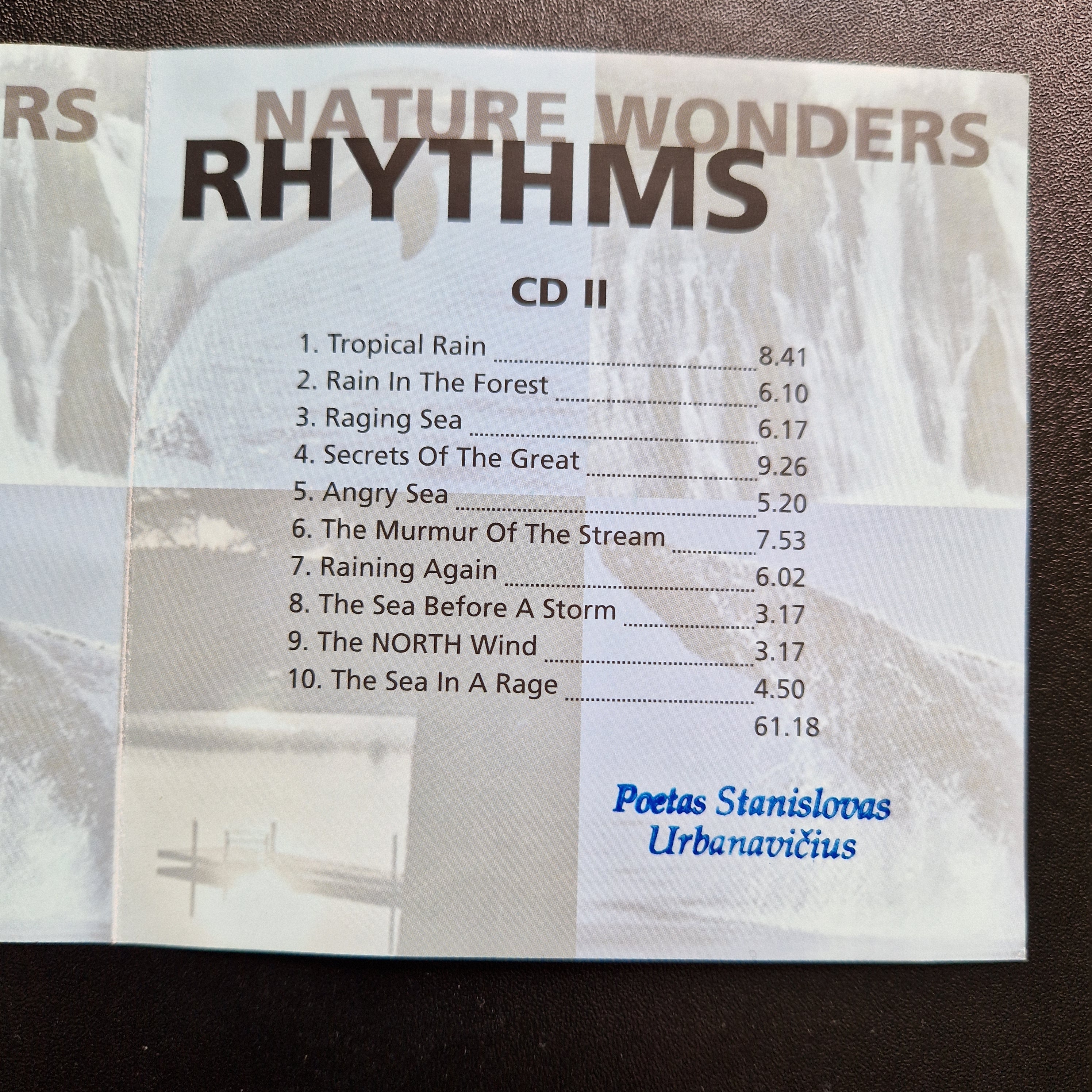 No Artist – Nature Wonders. Rhythms / 2CD Album