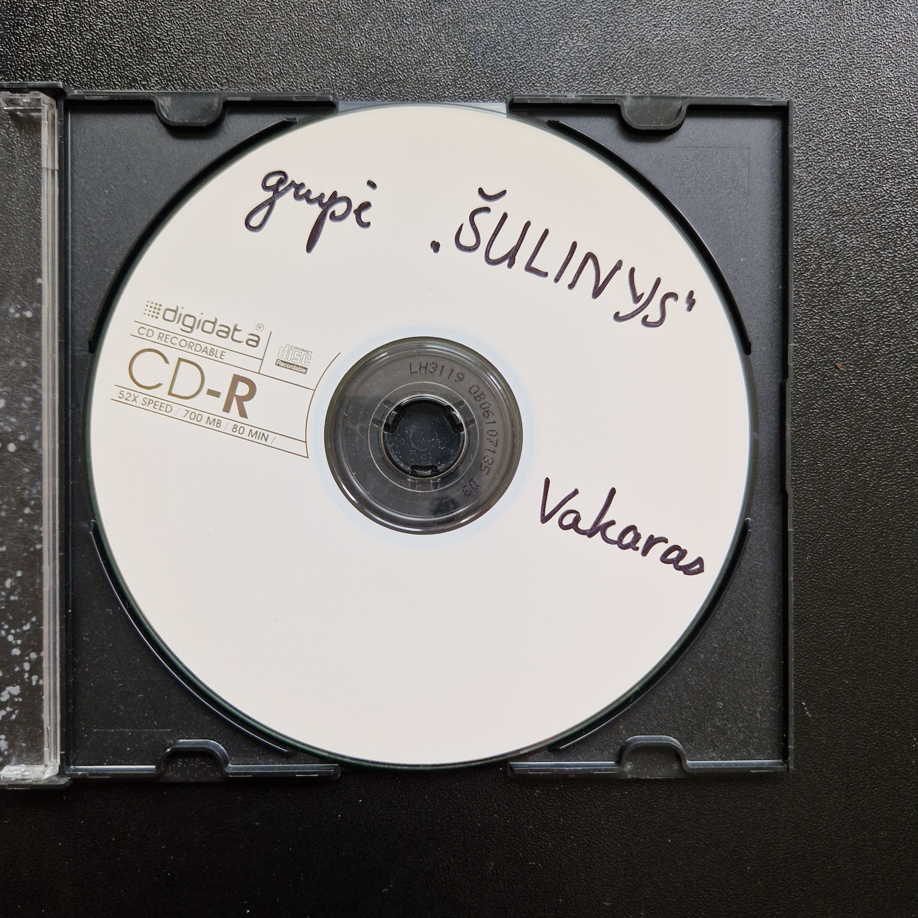 Grupė Šulinys - Rytas / CDr Album