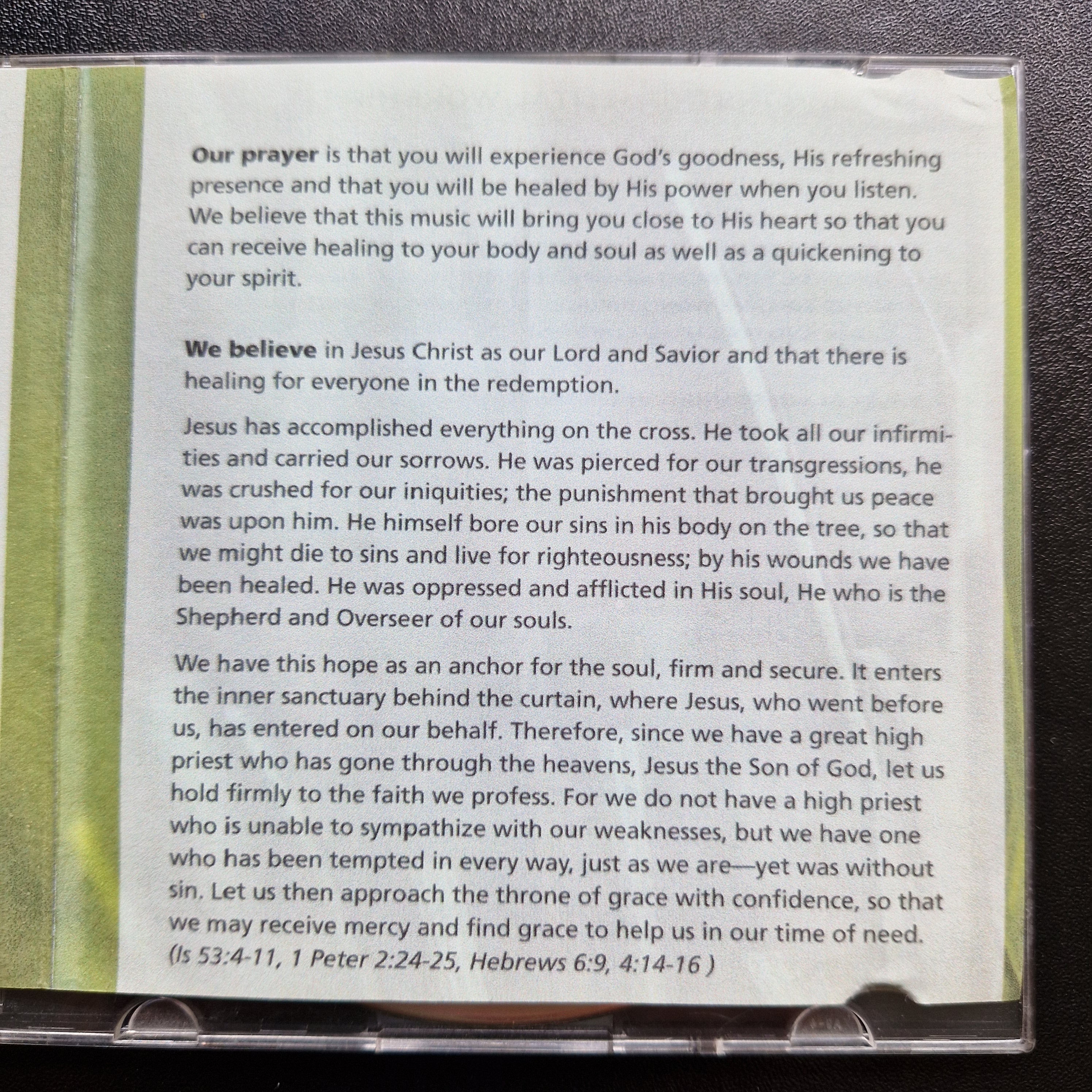 Christina Tarnroth, Willy Almberg – Well - Instrumental Worship / CDr Album