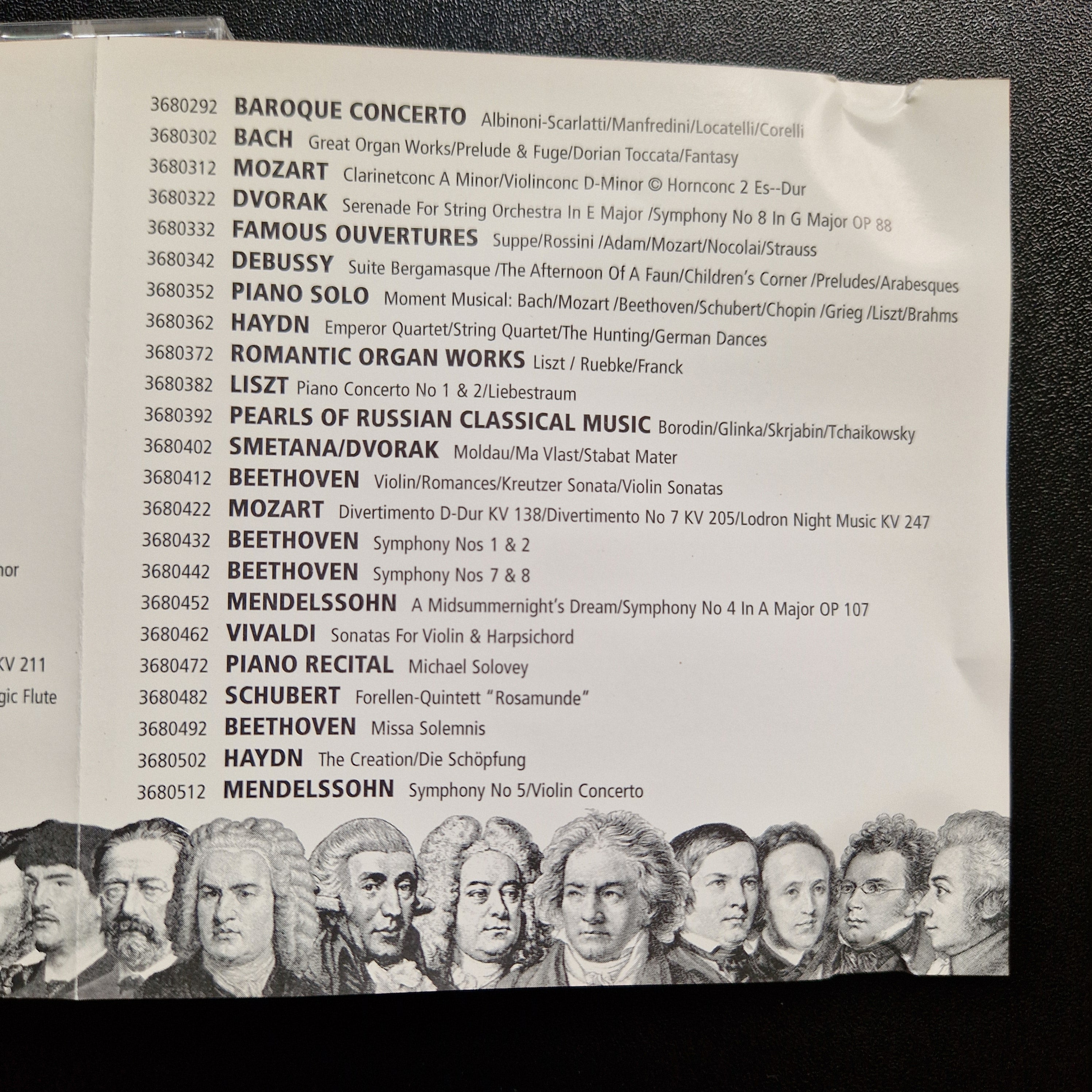 Joseph Haydn – The Creation. Die Schopfung / CD Album