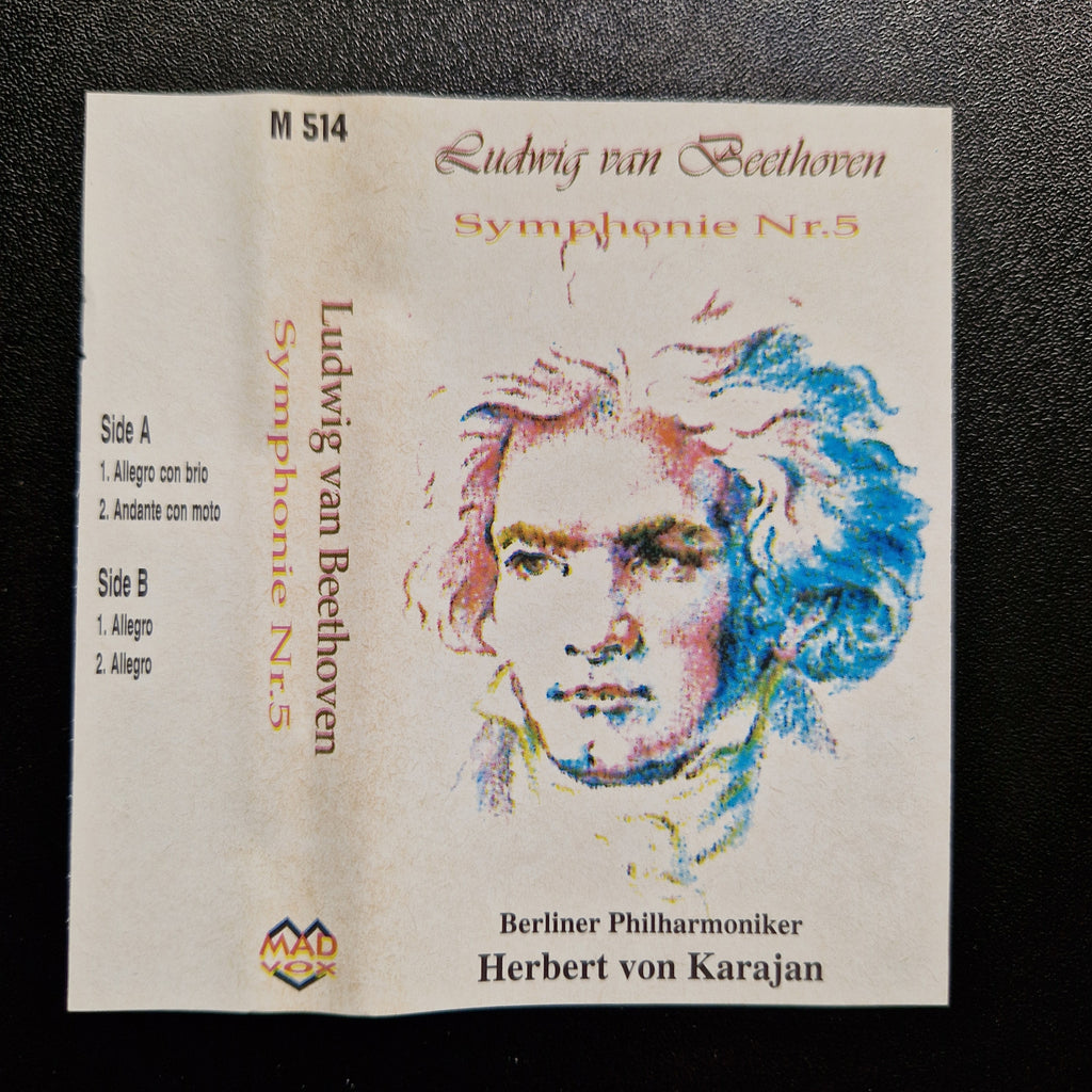 Ludwig van Beethoven, Herbert von Karajan, Berliner Philharmoni / Cassette Album