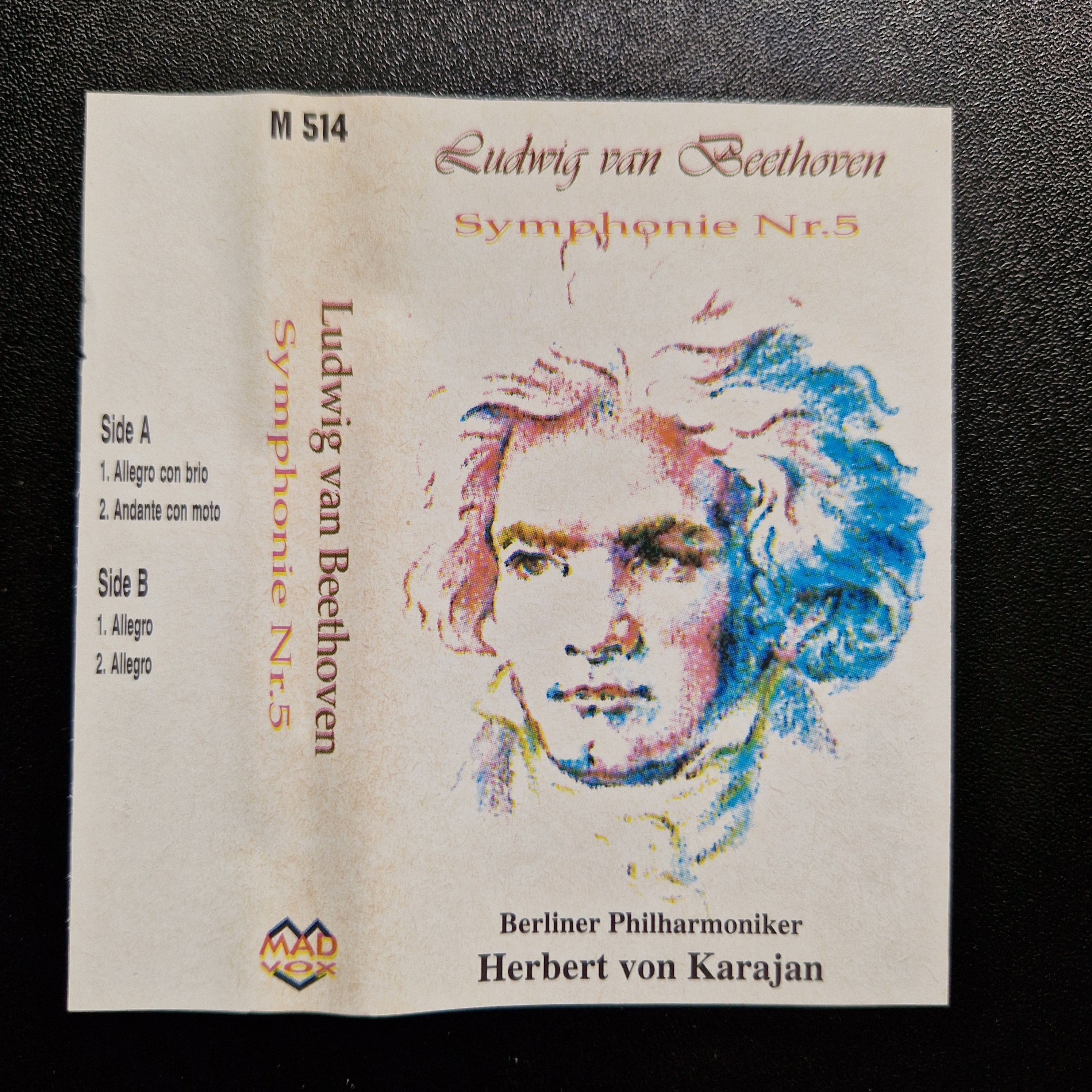 Ludwig van Beethoven, Herbert von Karajan, Berliner Philharmoni / Cassette Album